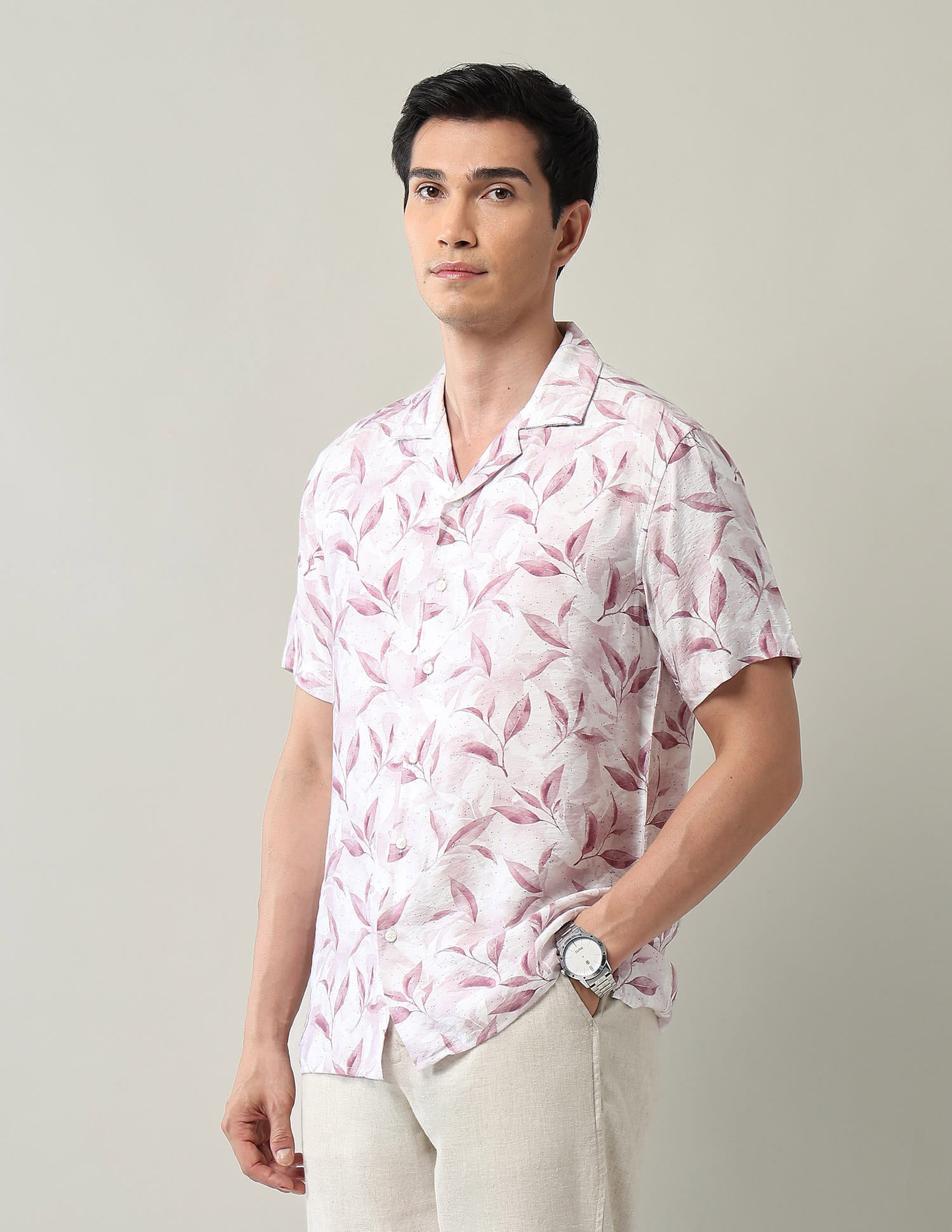 Modern Slim Fit Printed Shirt