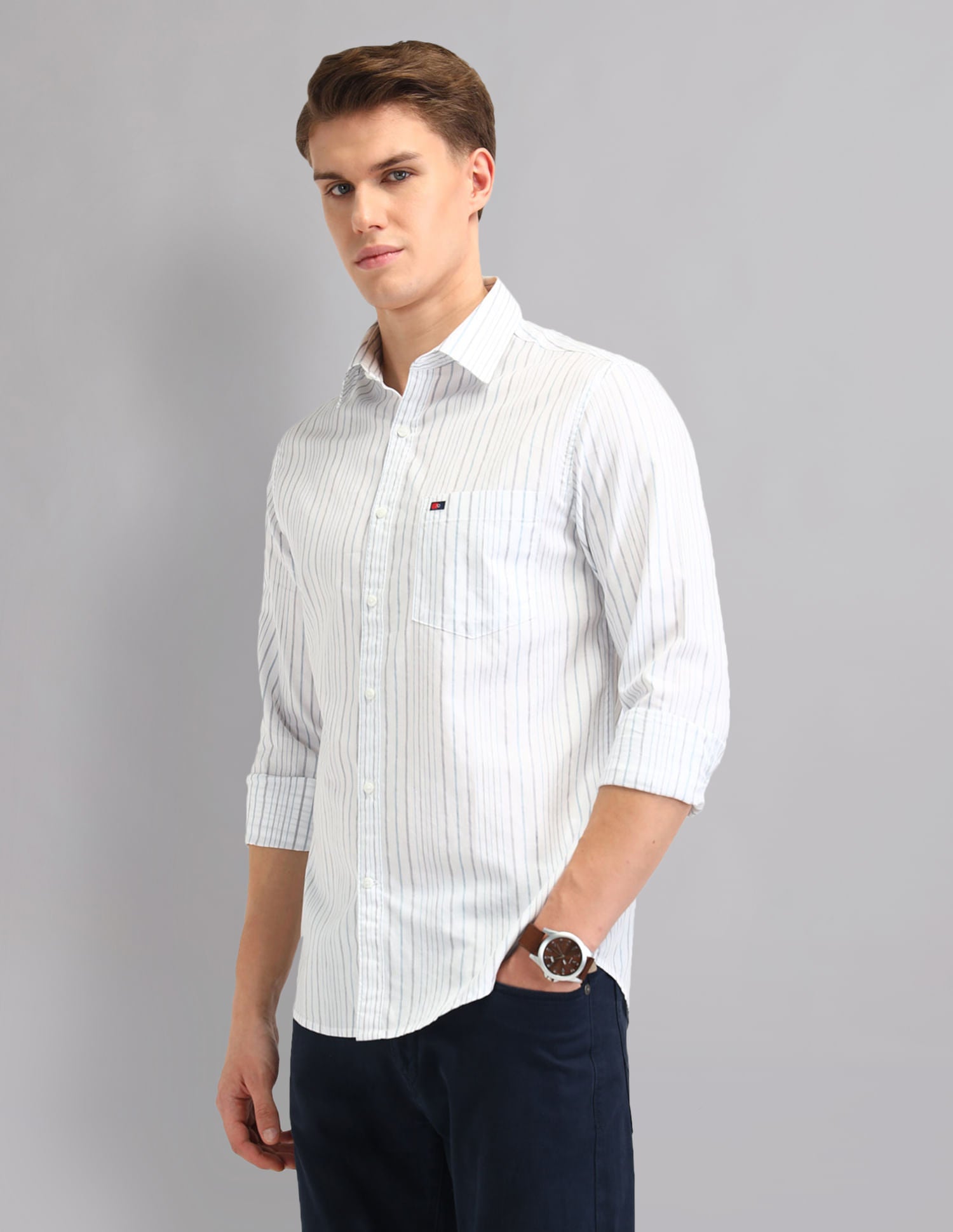 Classic Modern Slim fit Twill Shirt