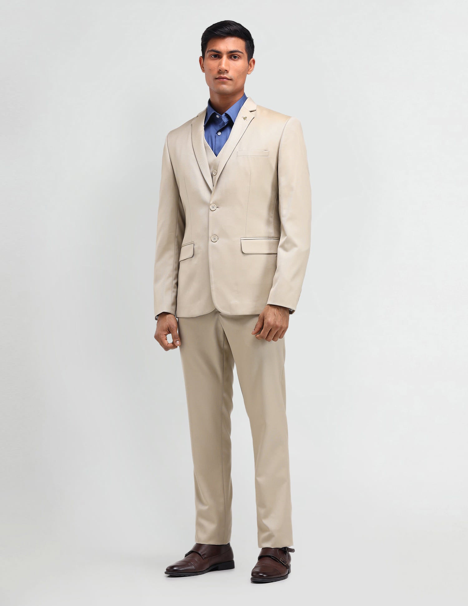Tailored Fit Three Piece Suit