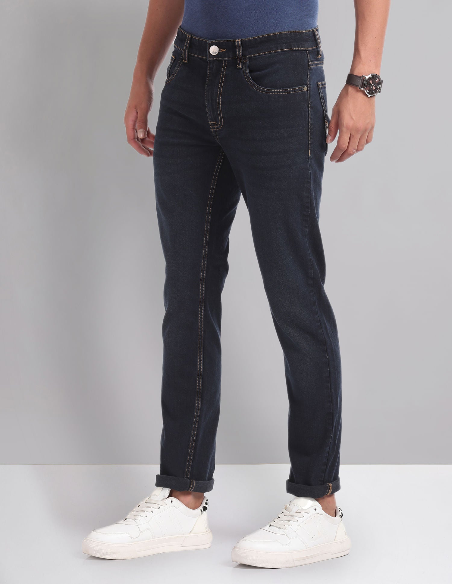 Refined Mid Rise Skinny Fit Jeans