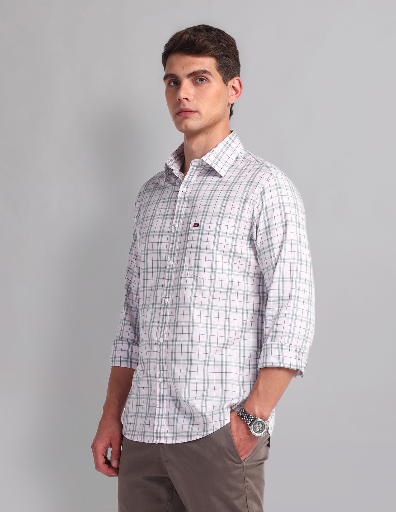Tartan Check Cotton Shirt