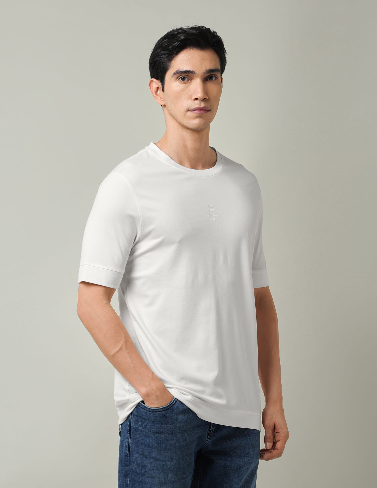 Stylish & Solid Regular Fit T-Shirt