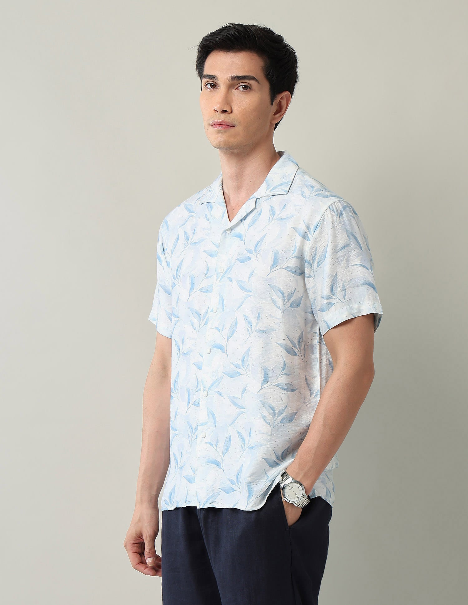 Modern Slim Fit Printed Shirt