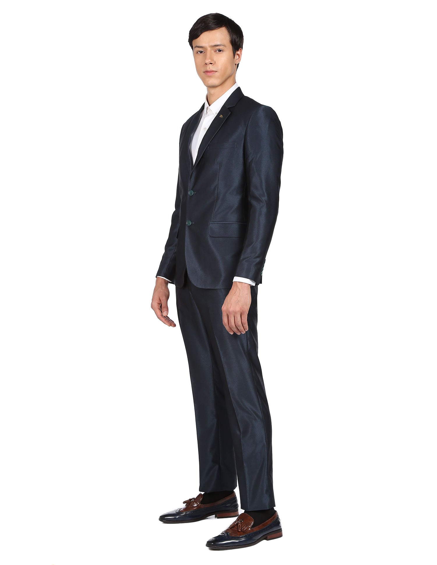 Office Classic Single Breasted Two Piece Suit
