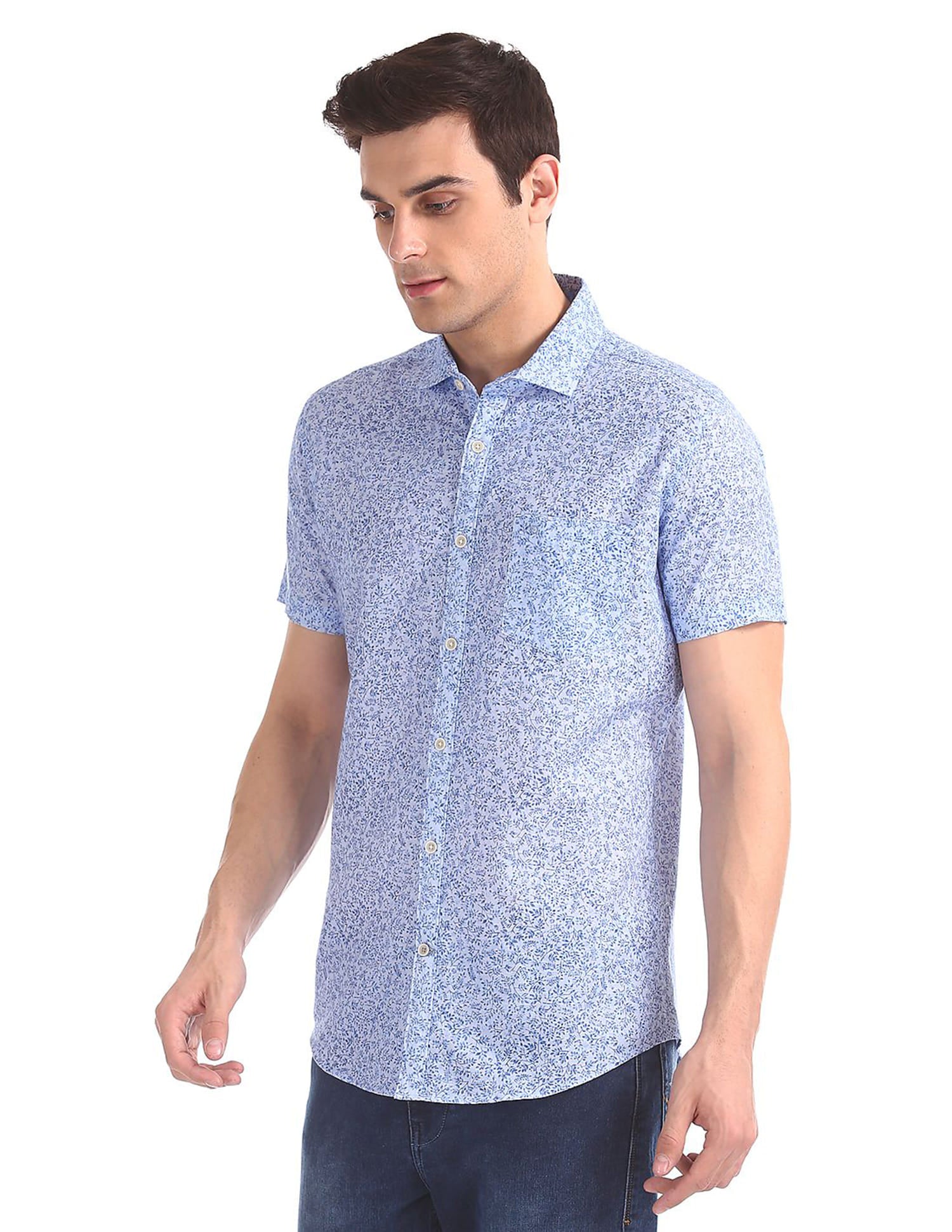 Slim Fit Printed Shirt
