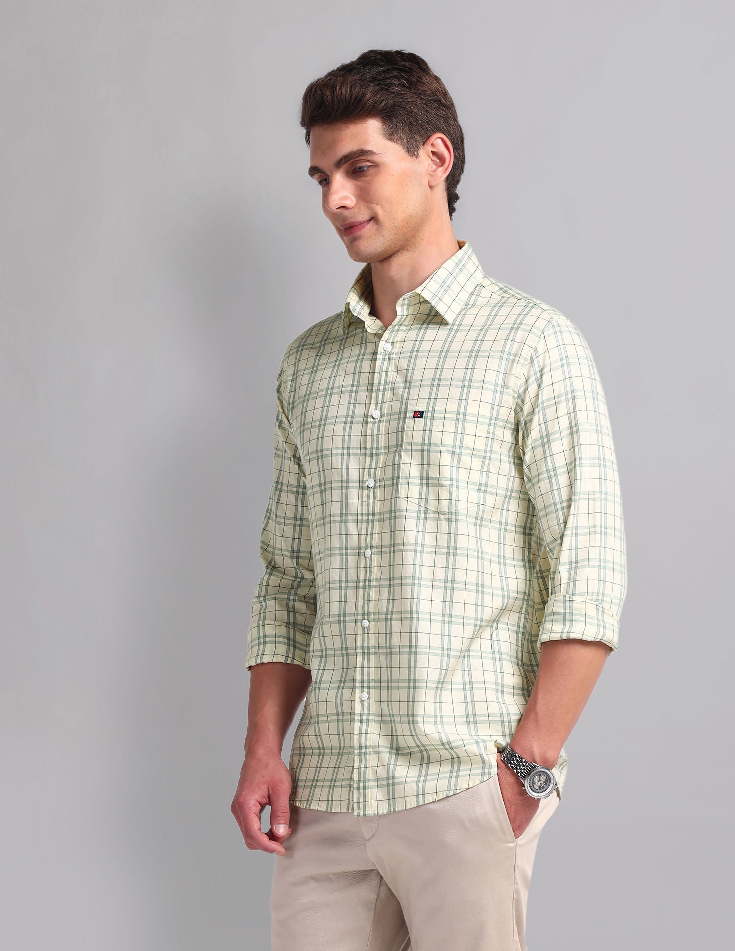 Tartan Check Cotton Shirt