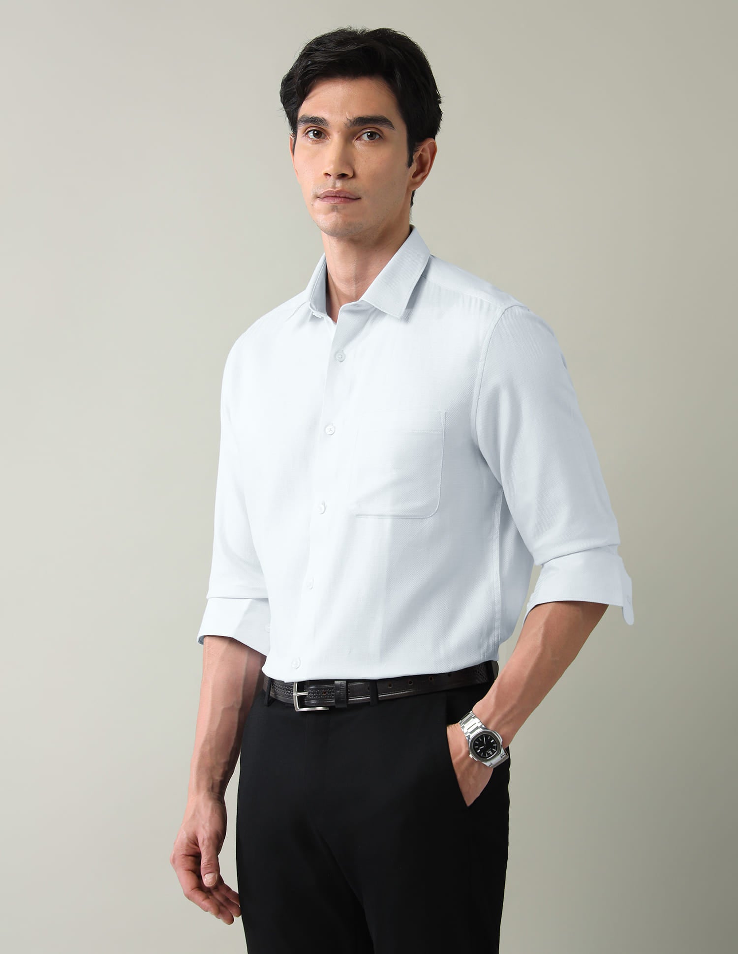 All Day Comfort Solid Twill Everlast Press Shirt