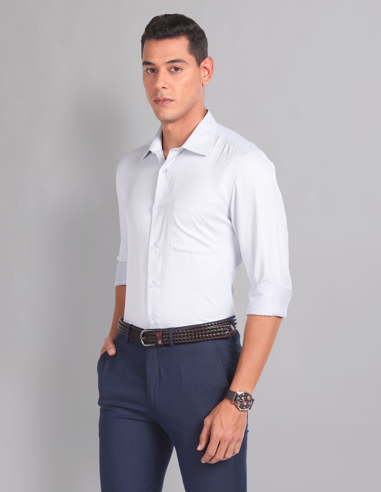 Vertical Stripe Sartorial Shirt