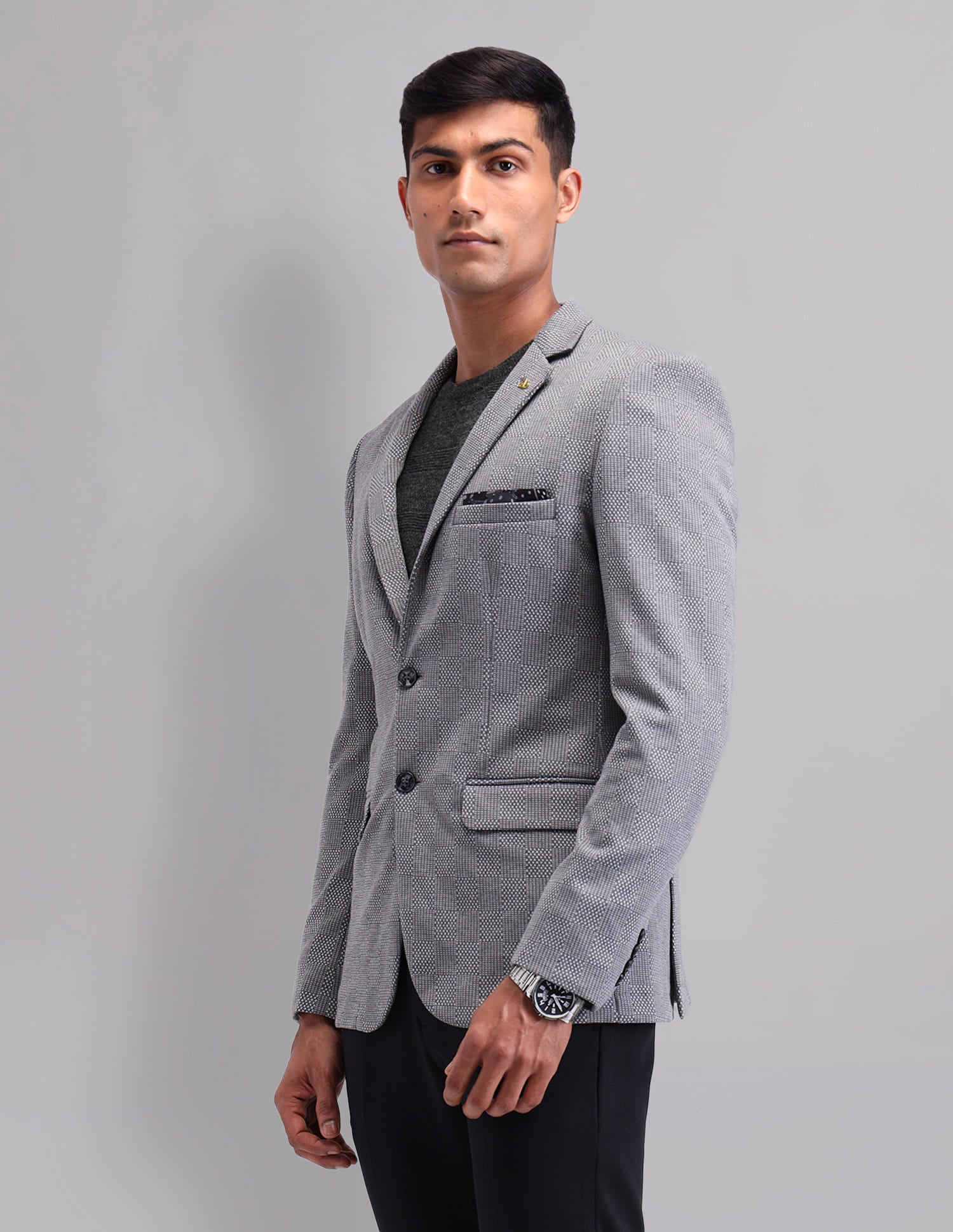 Wardrobe Essential Tailored Fit Single Breasted Blazer