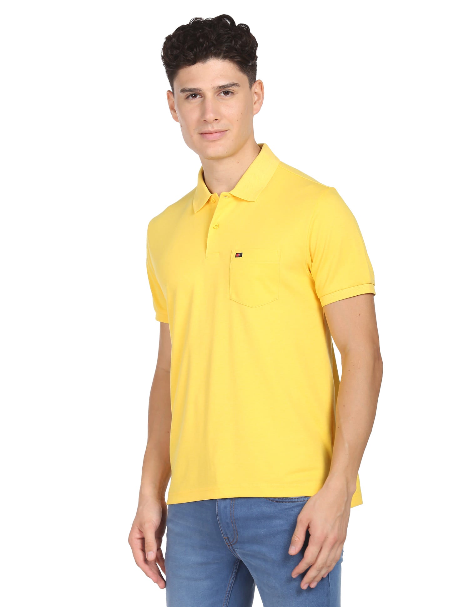 Style Flex Chest Pocket Easy Polo Shirt