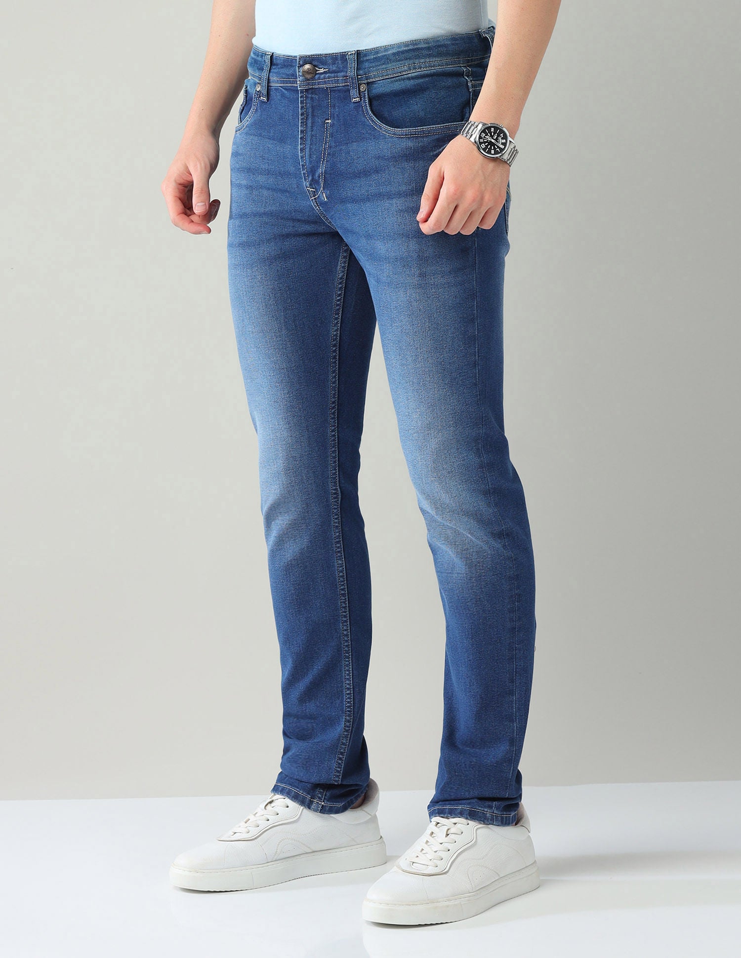 Refined Textures Stonewash Jeans