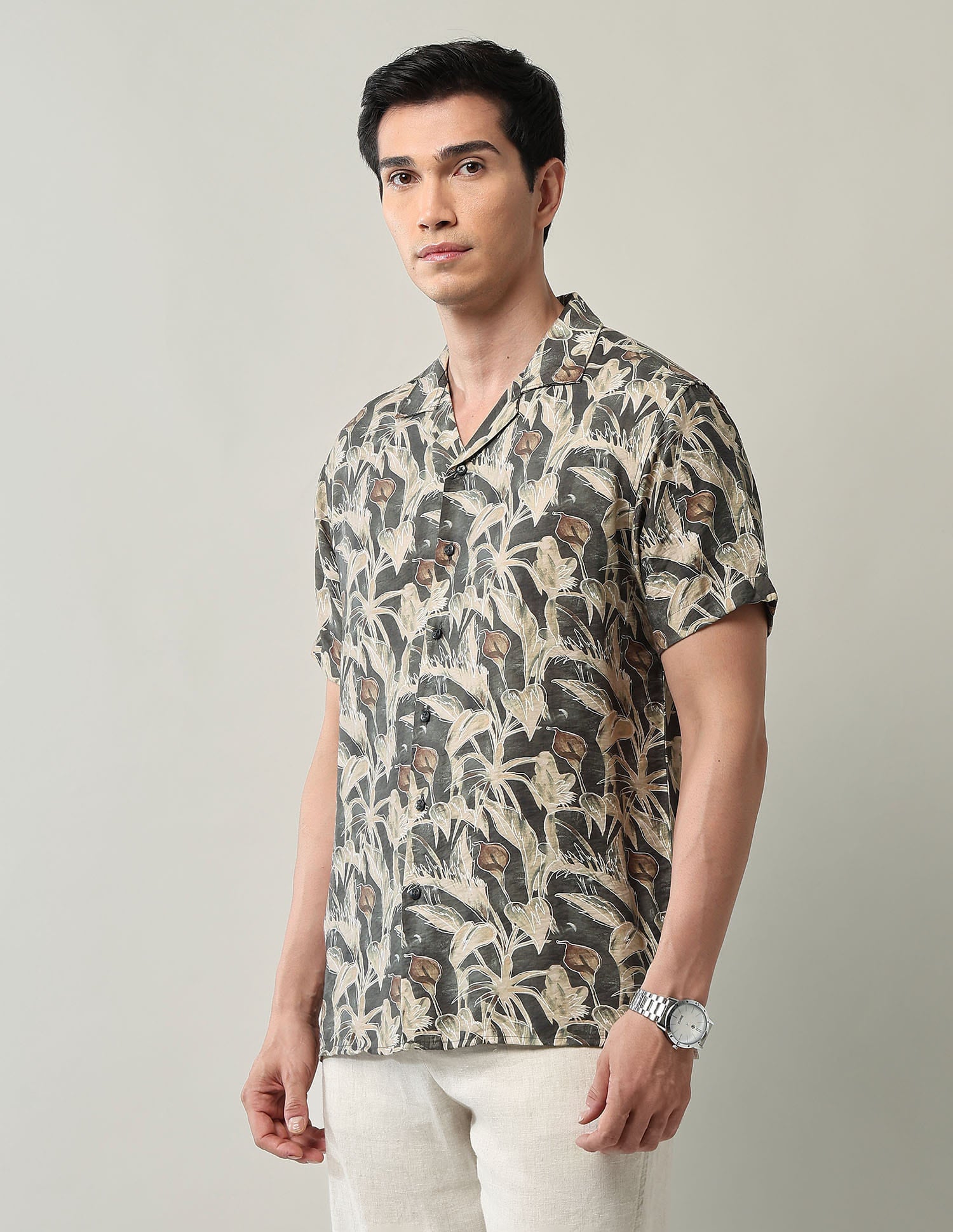 Modern Slim Fit Printed Shirt