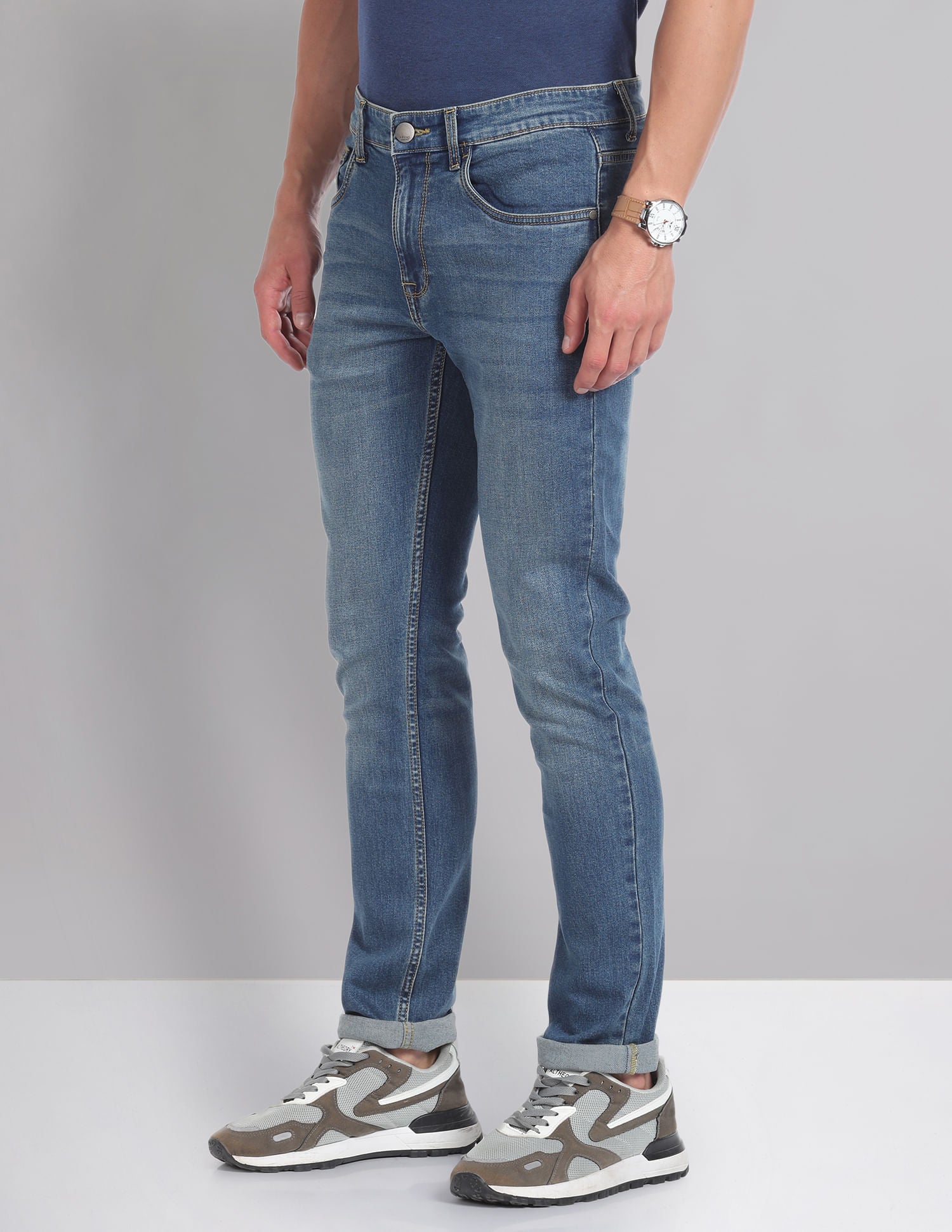 Refined Mid Rise Skinny Fit Jeans