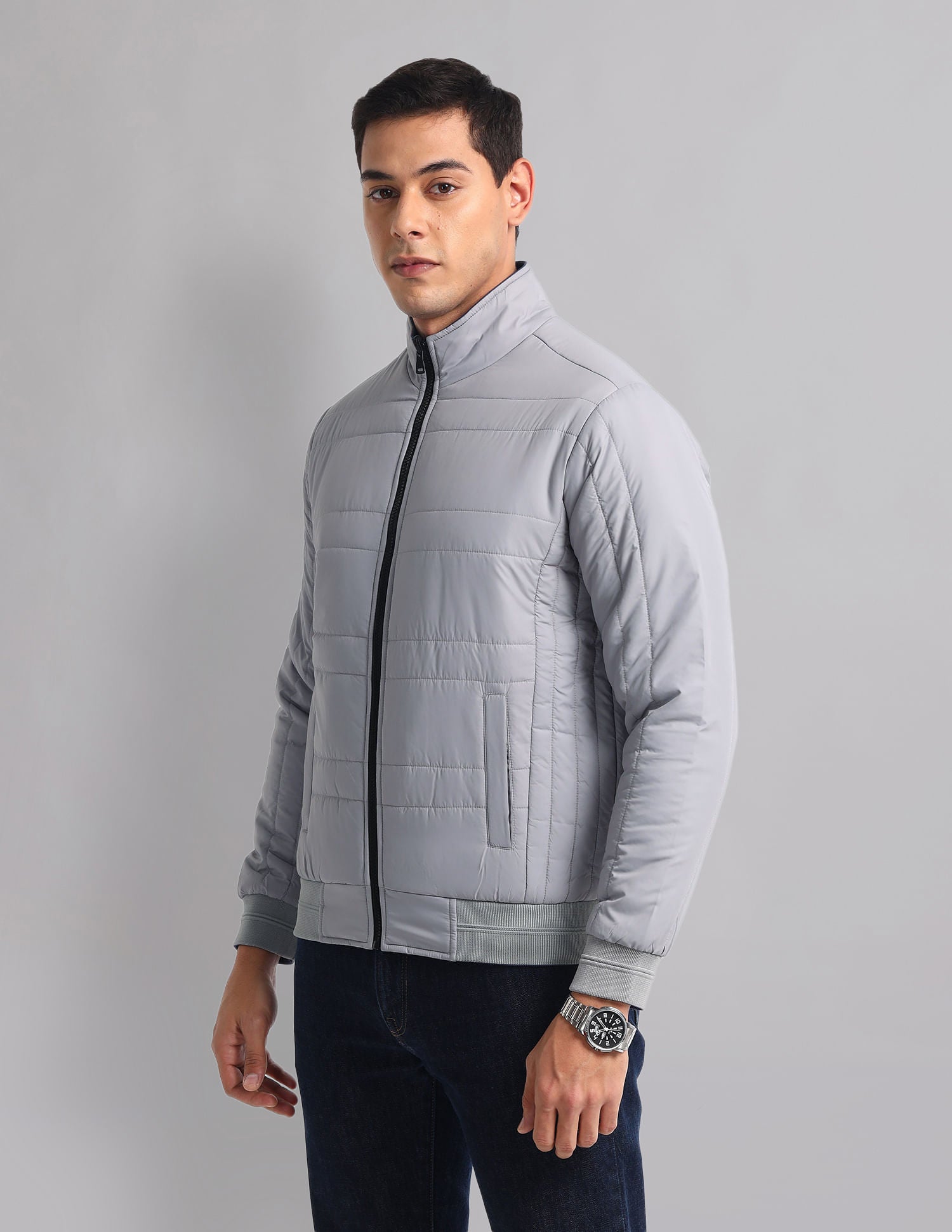 City Chill High Neck Reversible Jacket