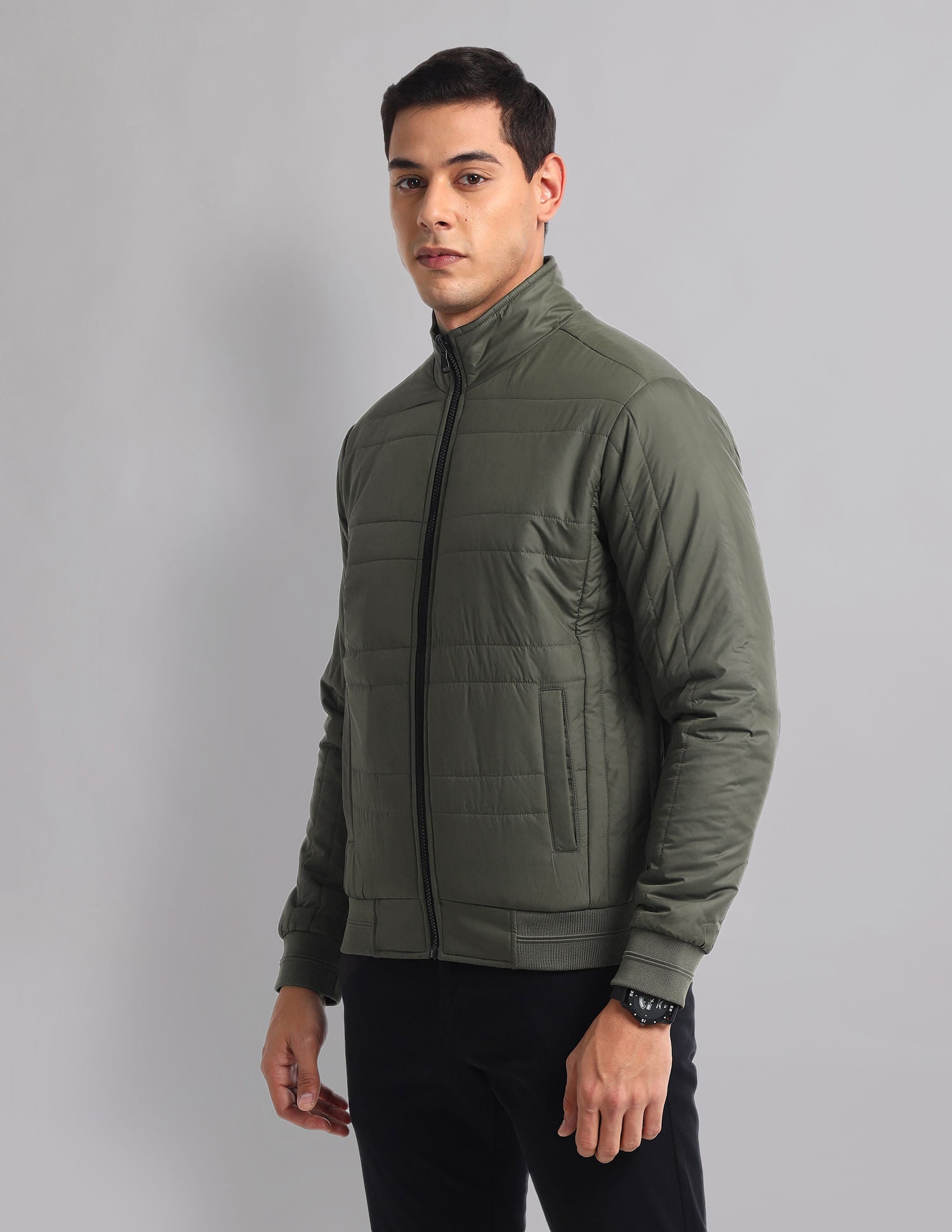 City Chill High Neck Reversible Jacket
