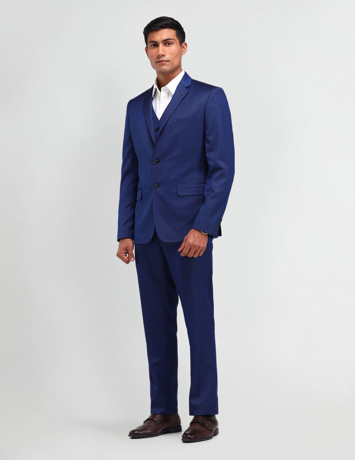 Executive Edged Tailored Fit Three Piece Suit