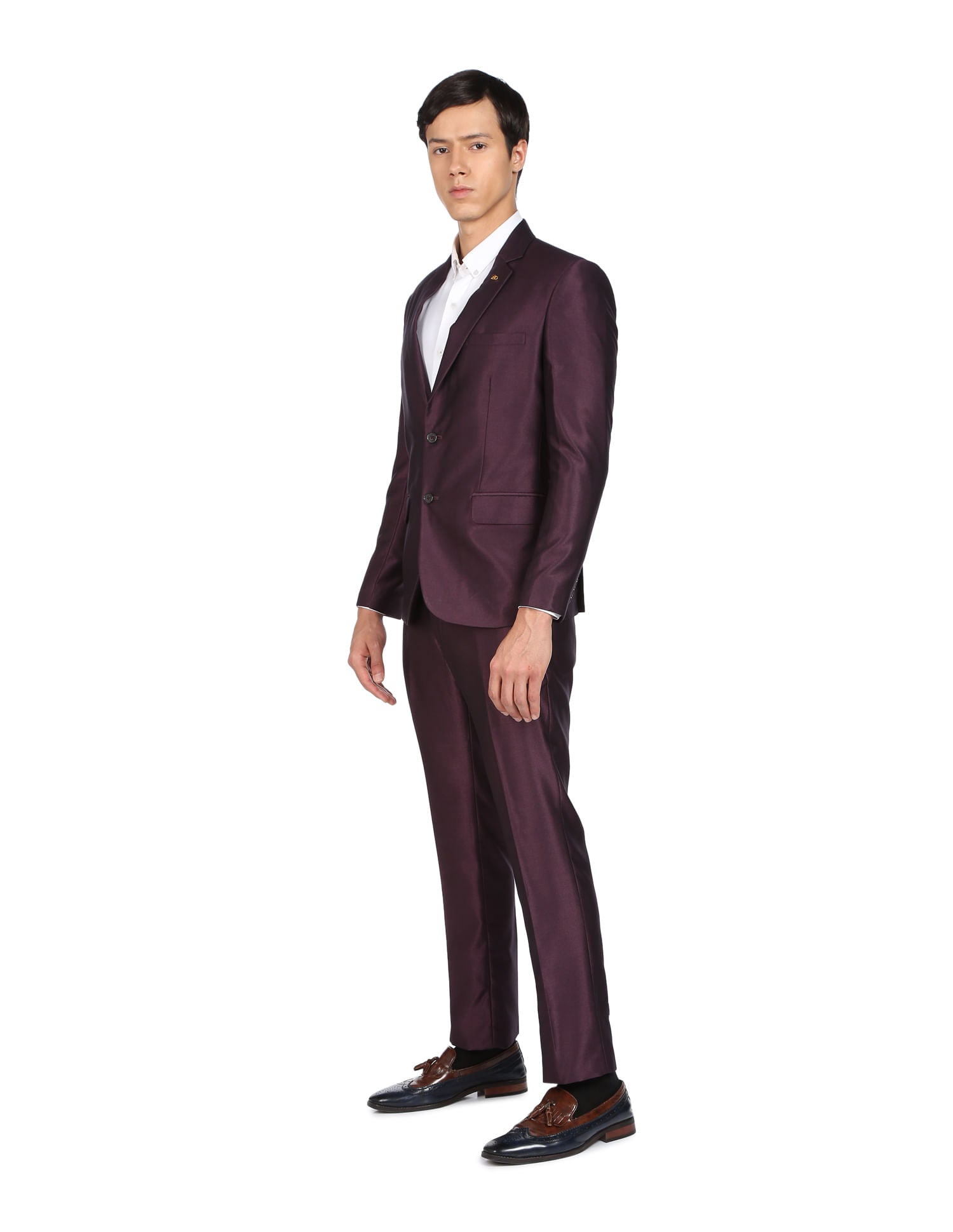 Office Classic Single Breasted Two Piece Suit