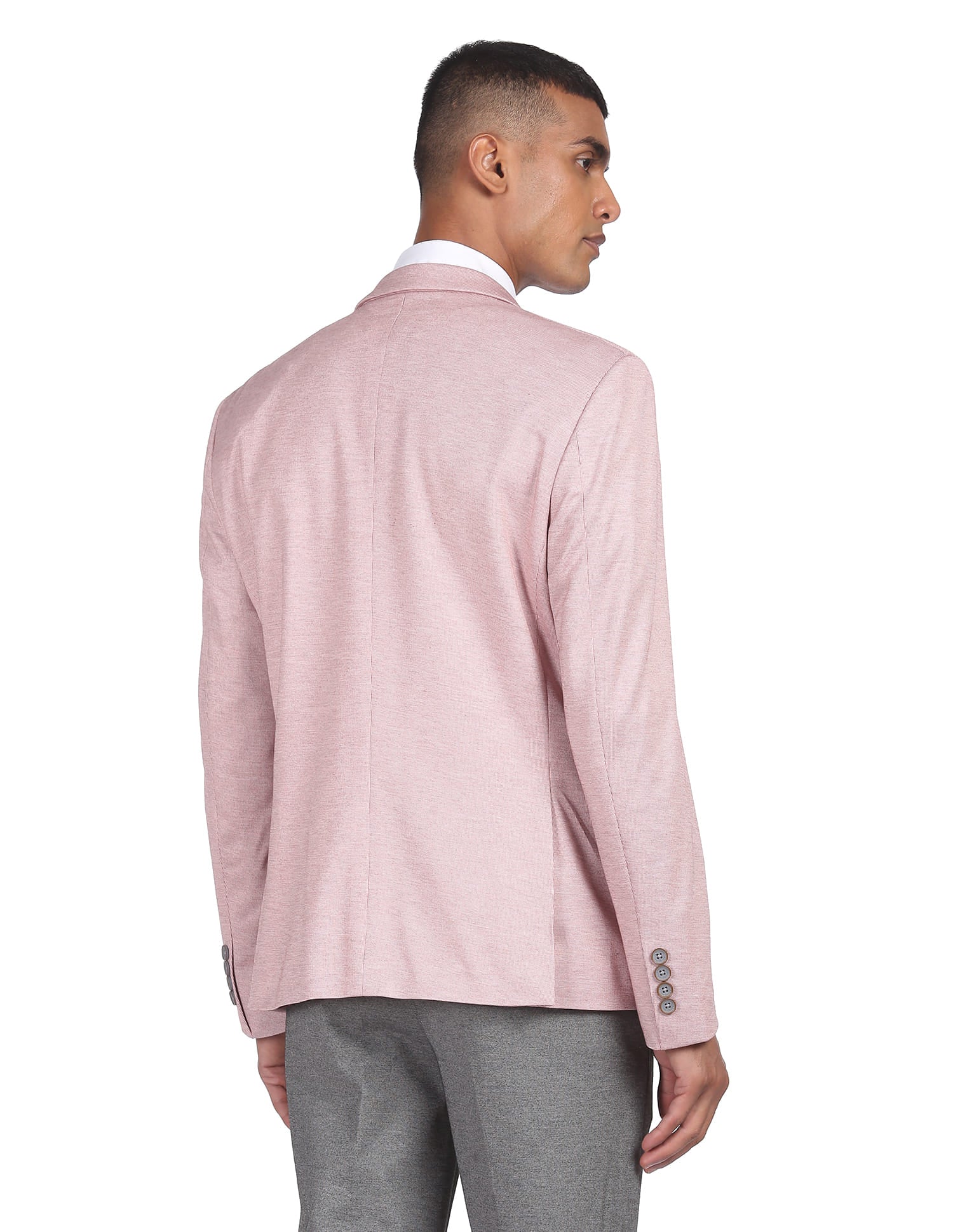 Slim Fit Patterned Formal Blazer