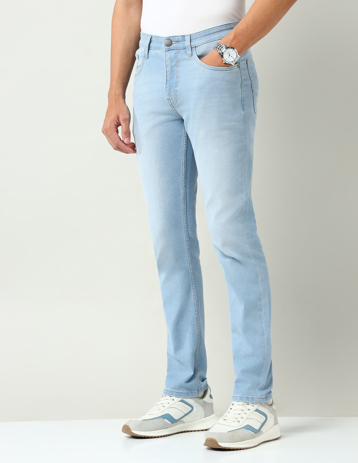Adventure-ready Mid Rise Slim Fit Jeans