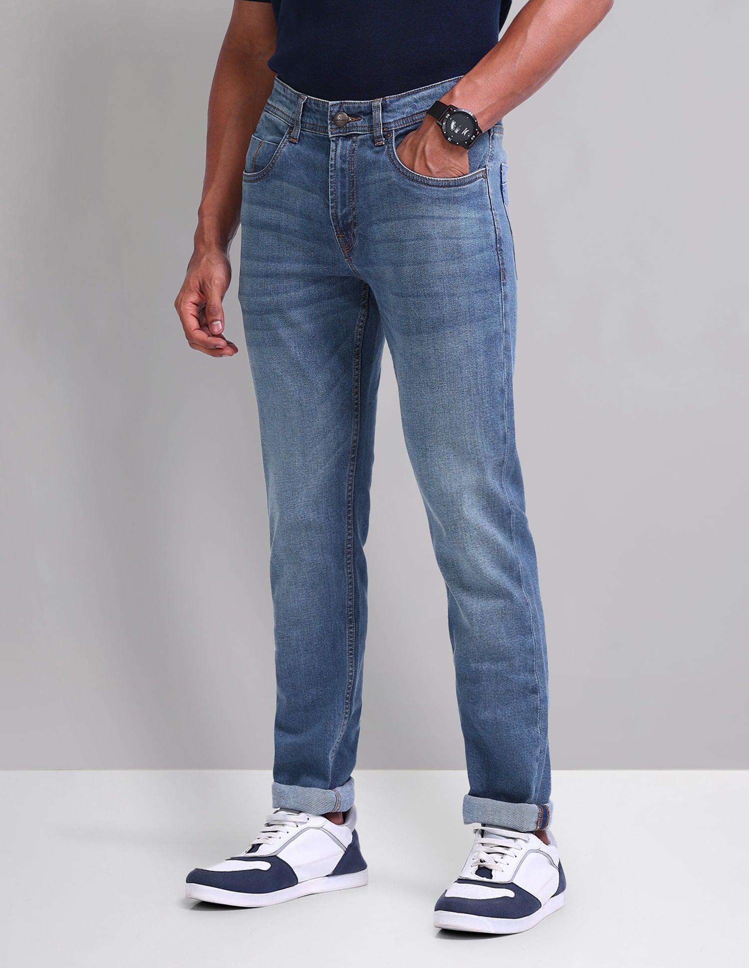 All Rounder Classy Slim Fit Denim Jeans