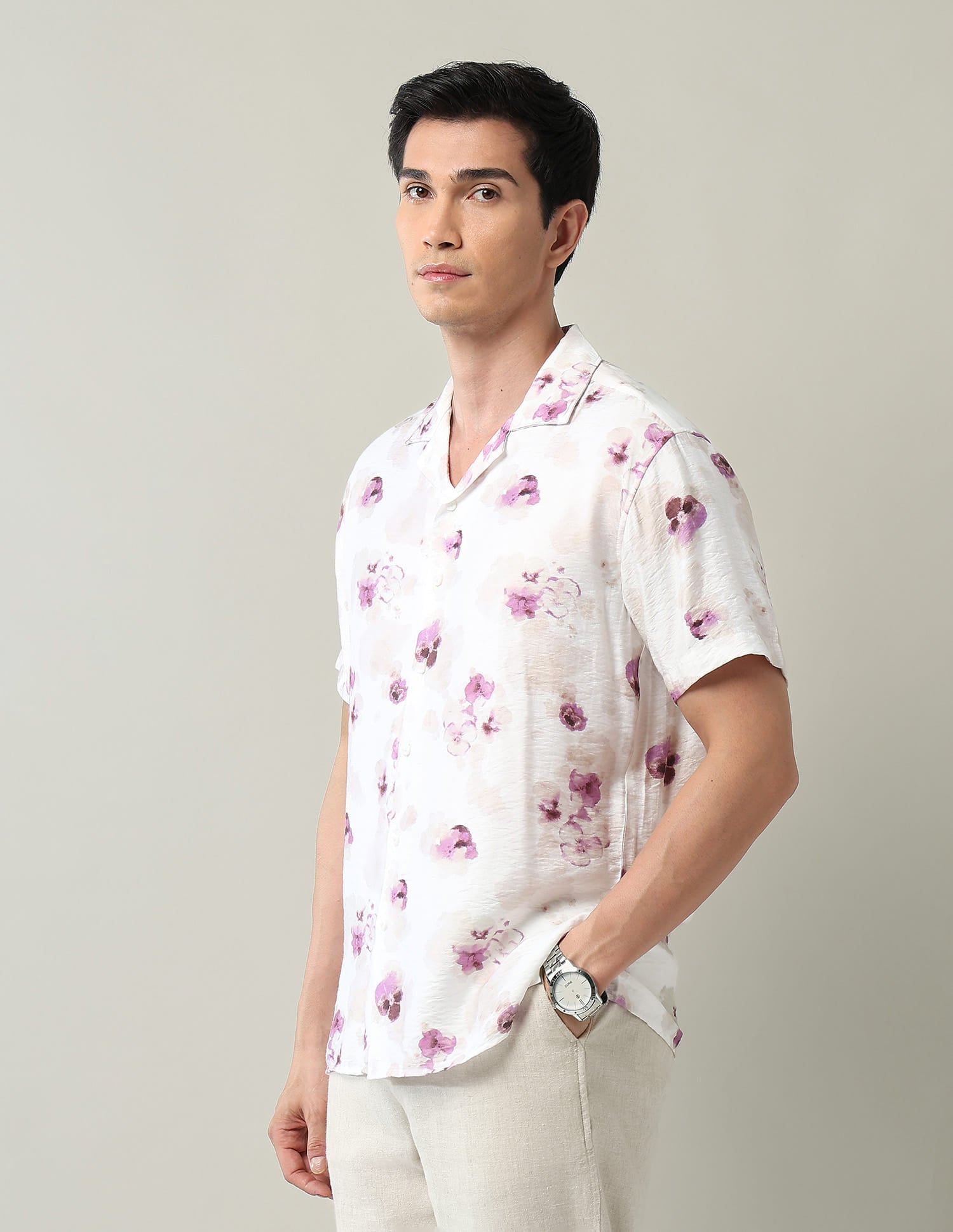 Modern Slim Fit Printed Shirt