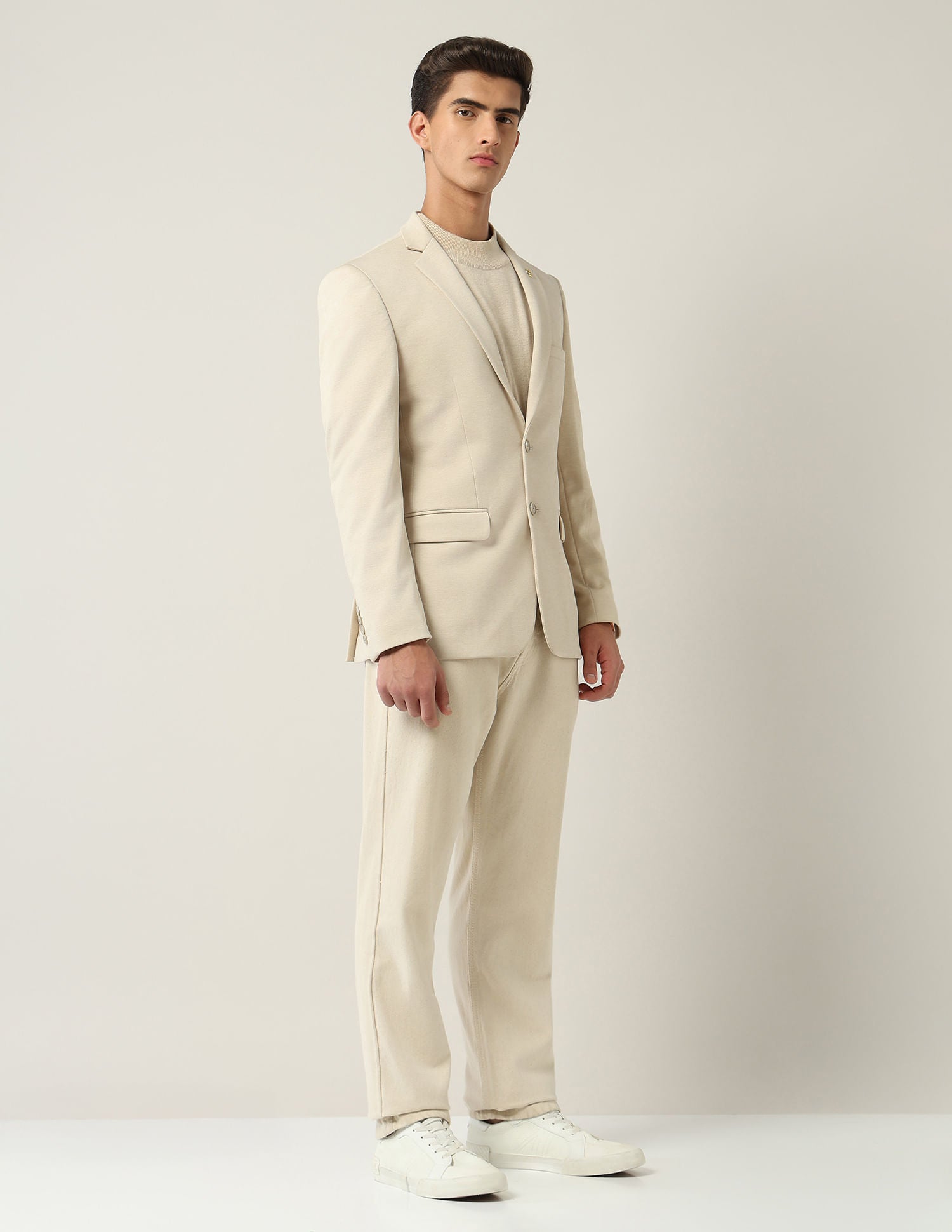 Classique Tailored Fit Dobby Blazer