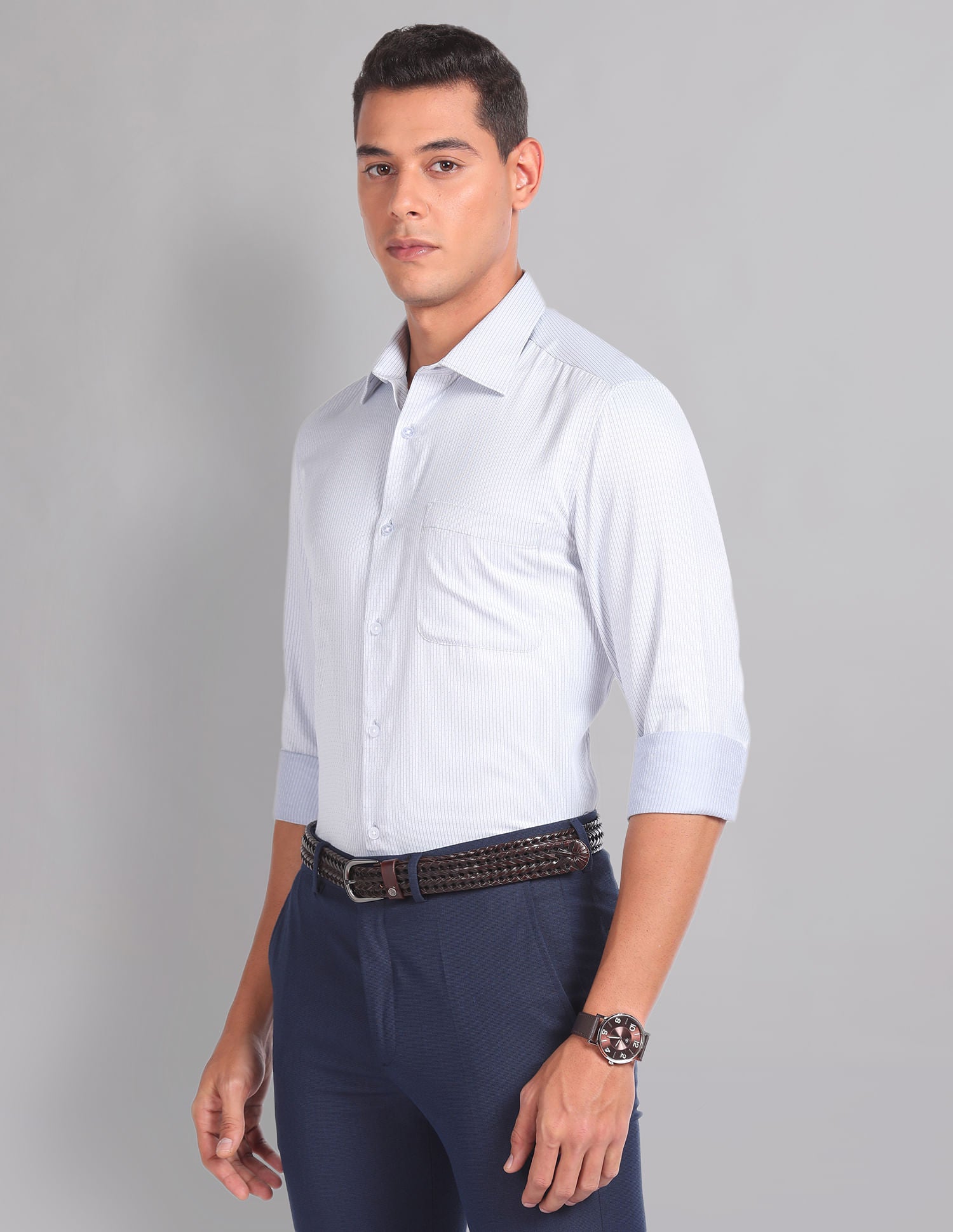 Vertical Stripe Sartorial Shirt