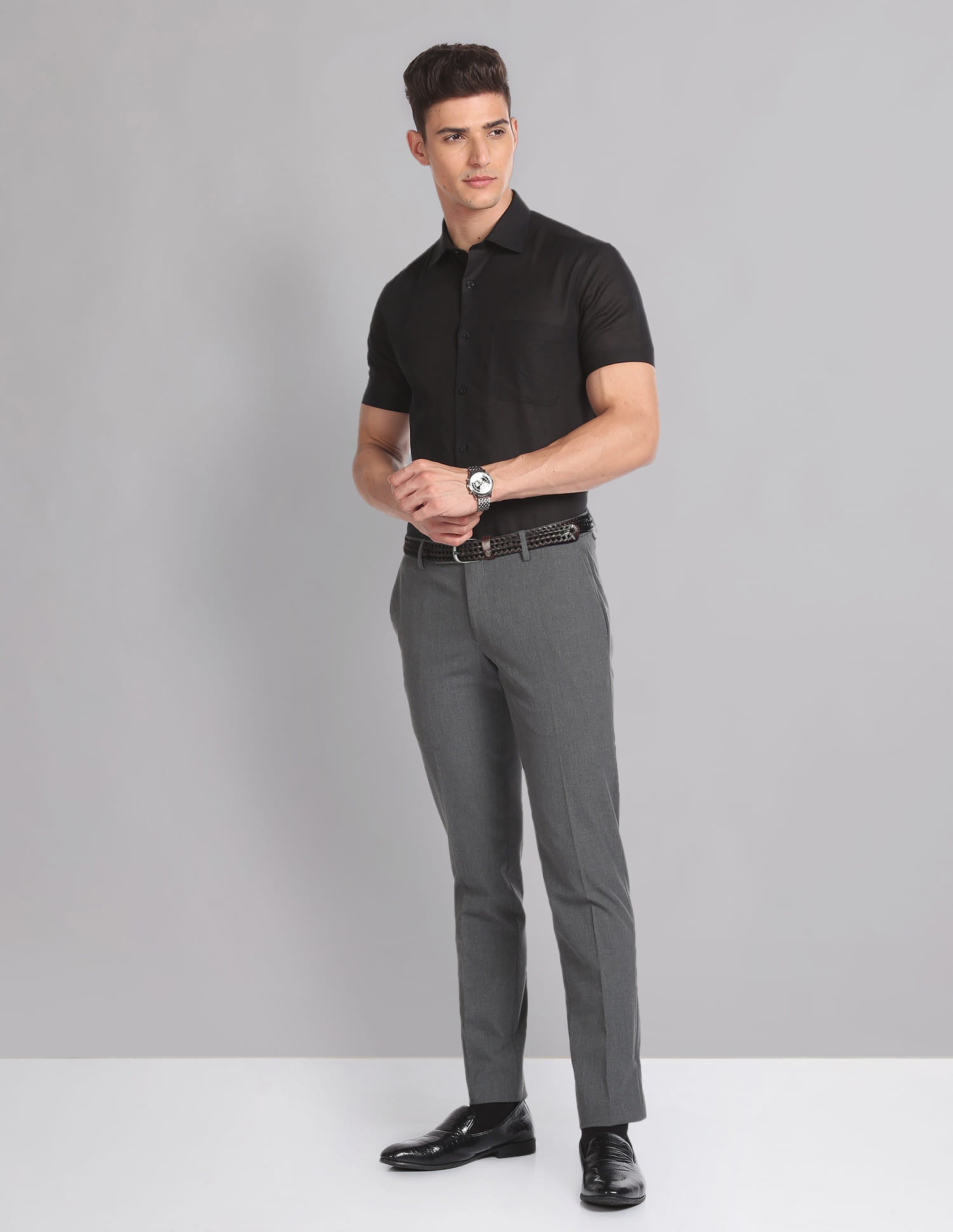 Short Sleeve Irish Linen Shirt