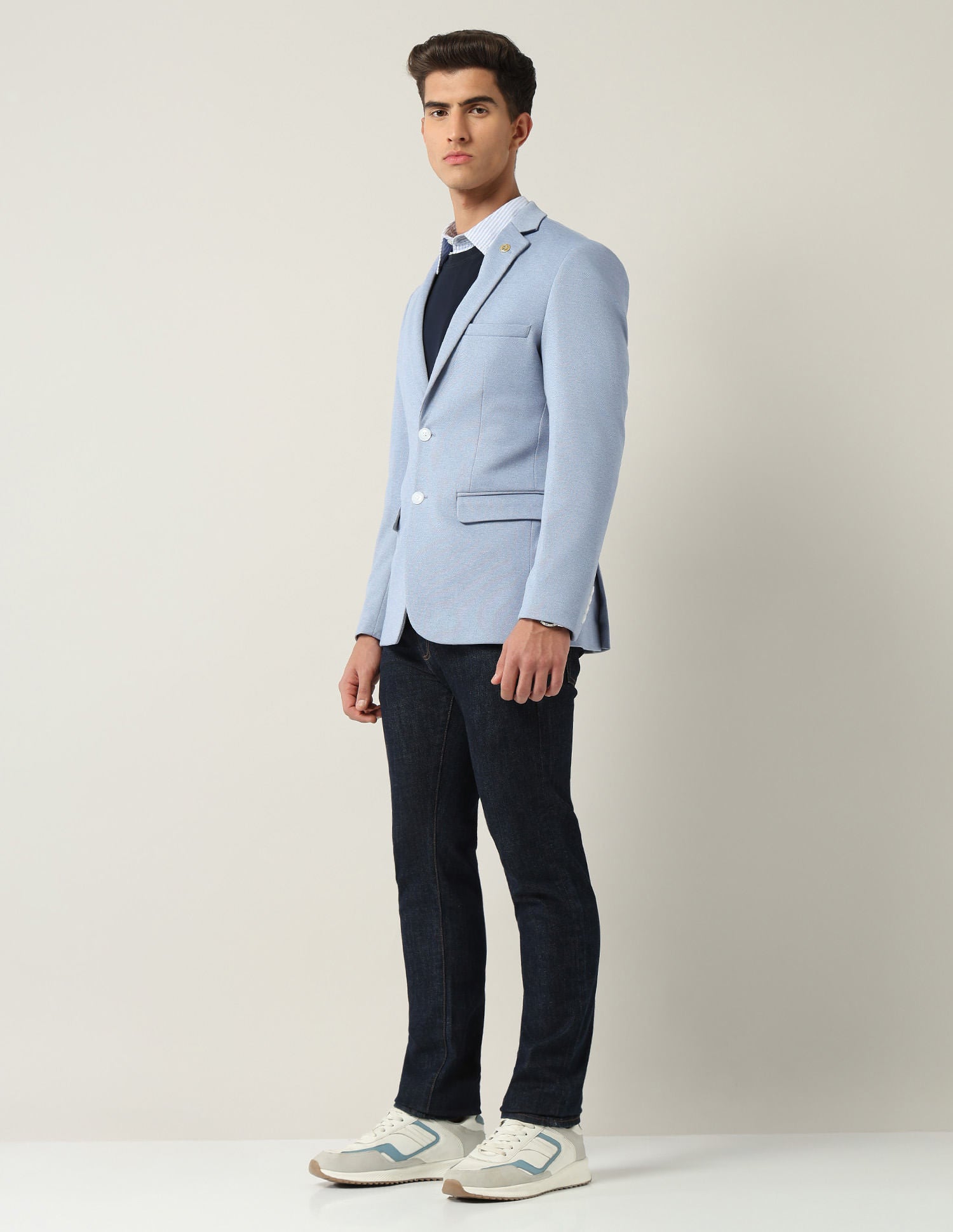 Classique Tailored Fit Dobby Blazer