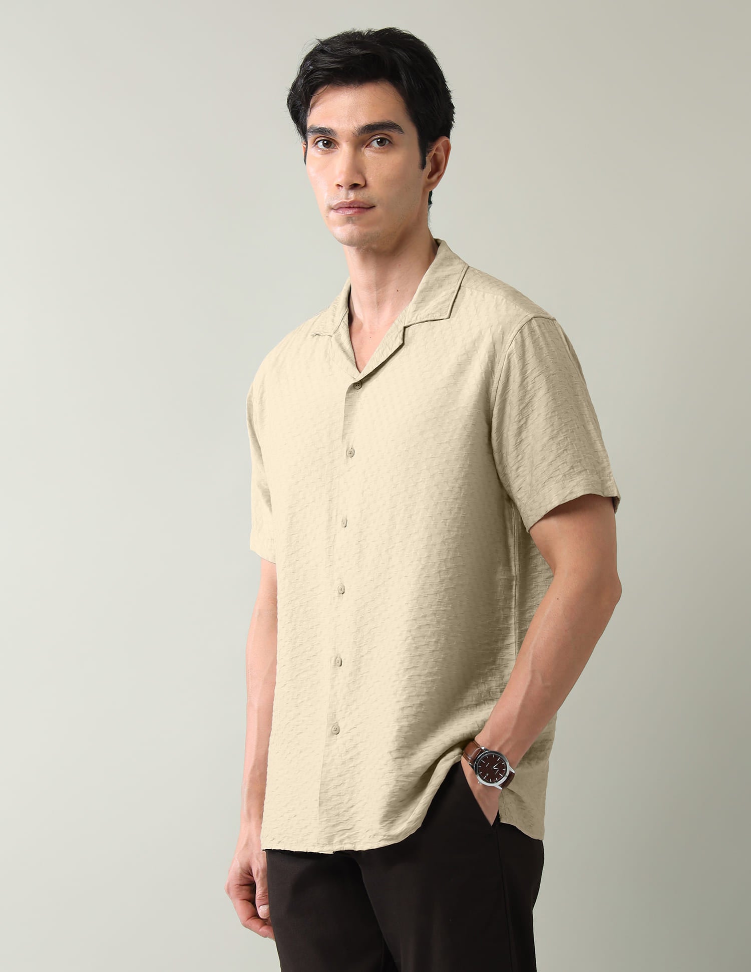 Edgy & Air Soft Slim Fit Shirt