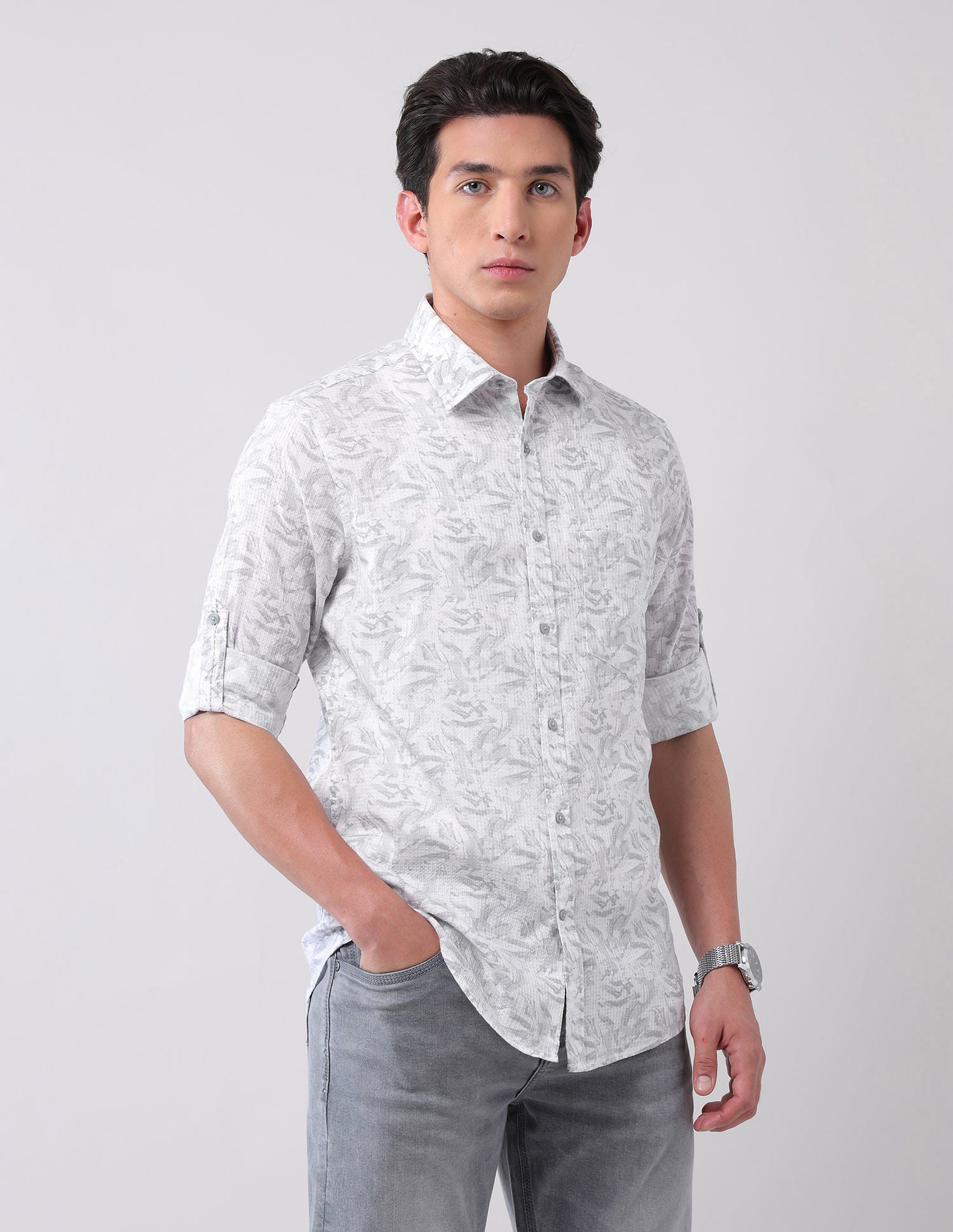 Fashion Decoded Urban Pause Modern Slim Fit Shirt