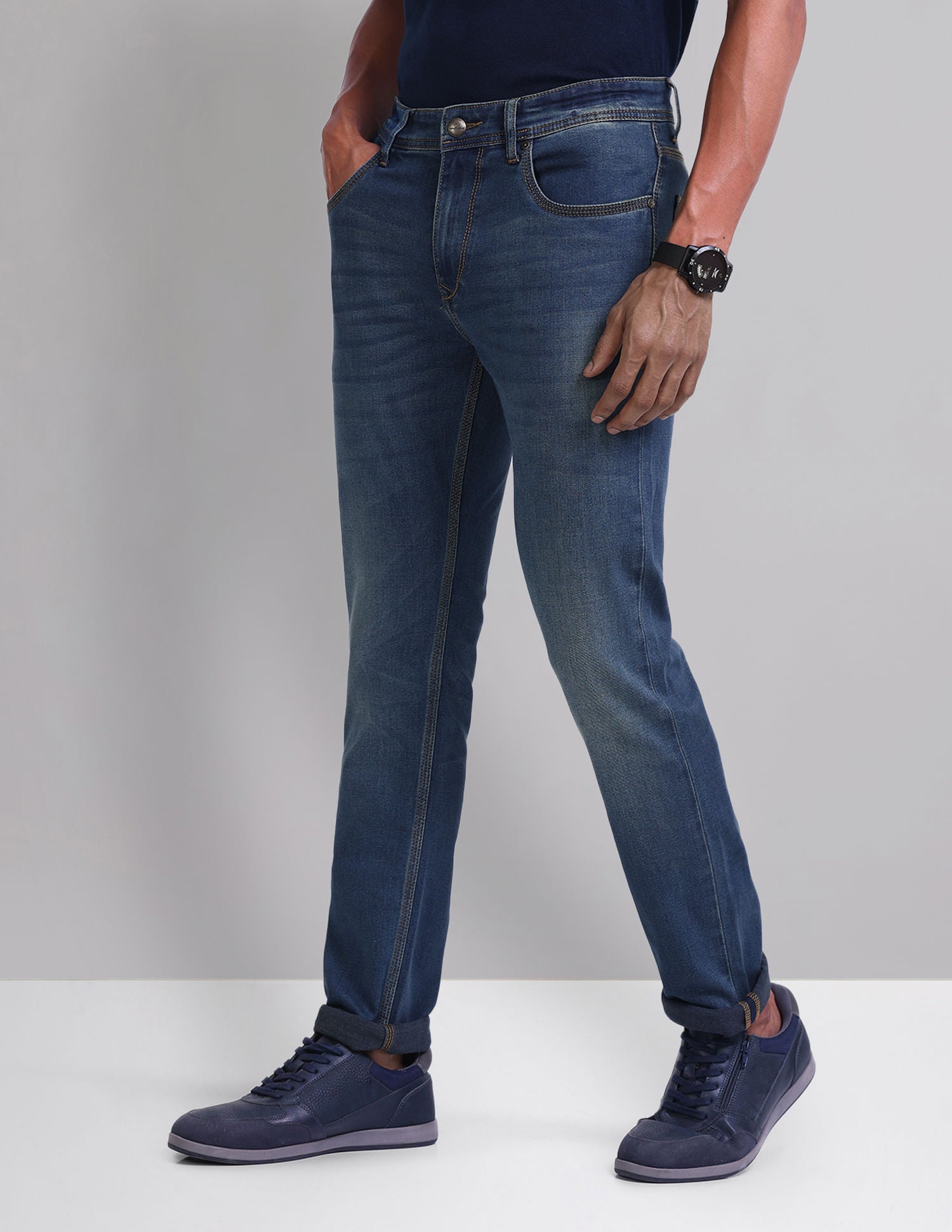 Refined Mid Rise Skinny Fit Jeans