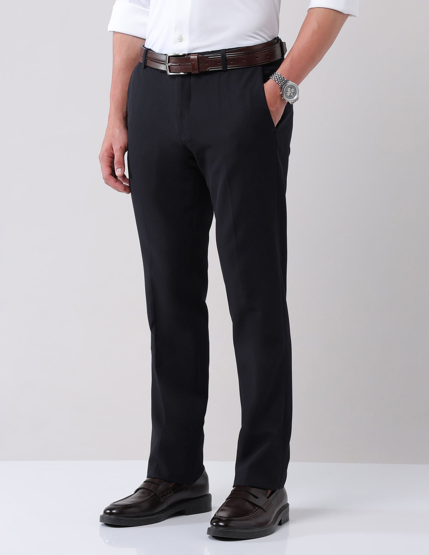 Office Hour Modern Slim Fit Formal Trousers