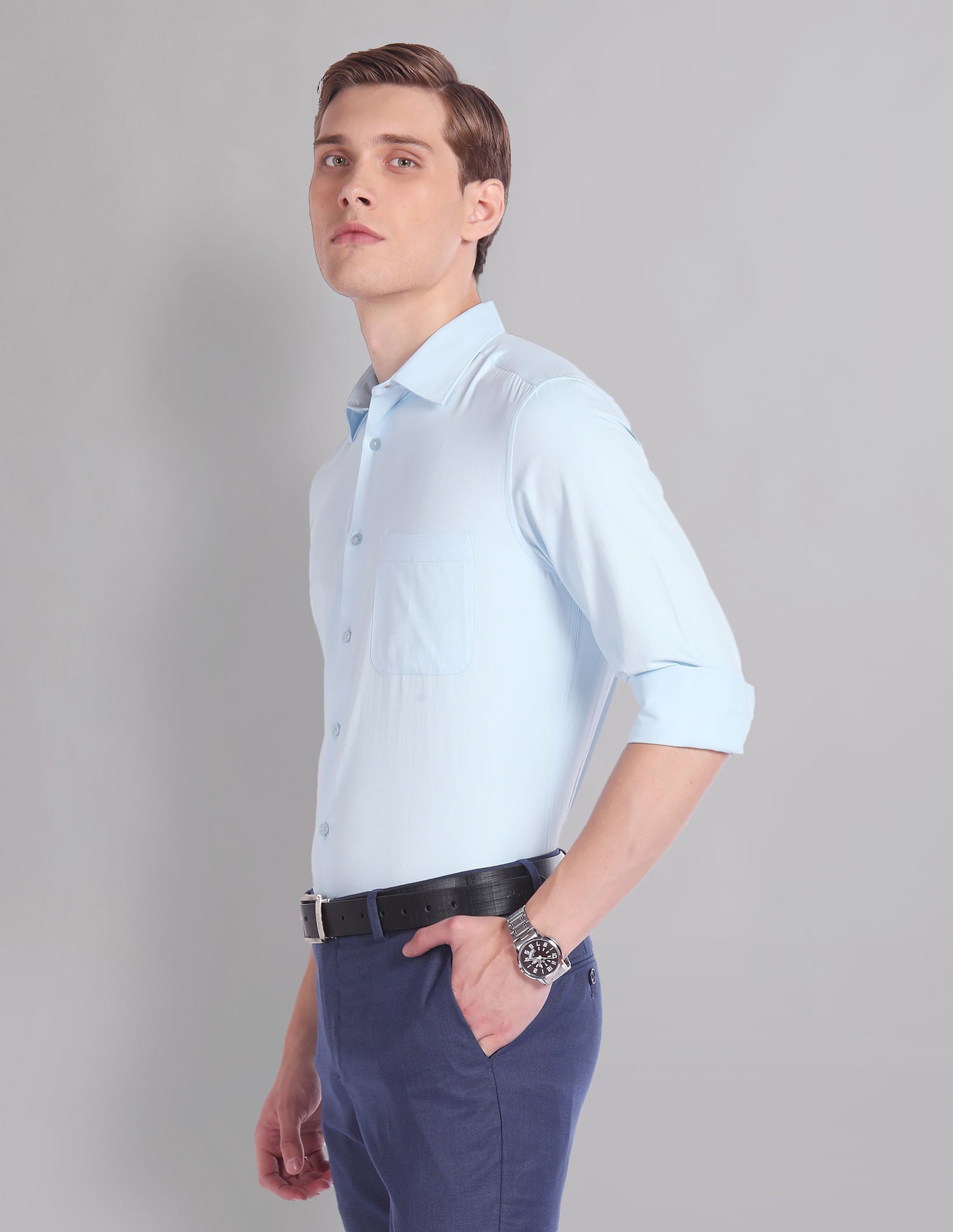 Contemporary Luxe Sartorial Dobby Shirt