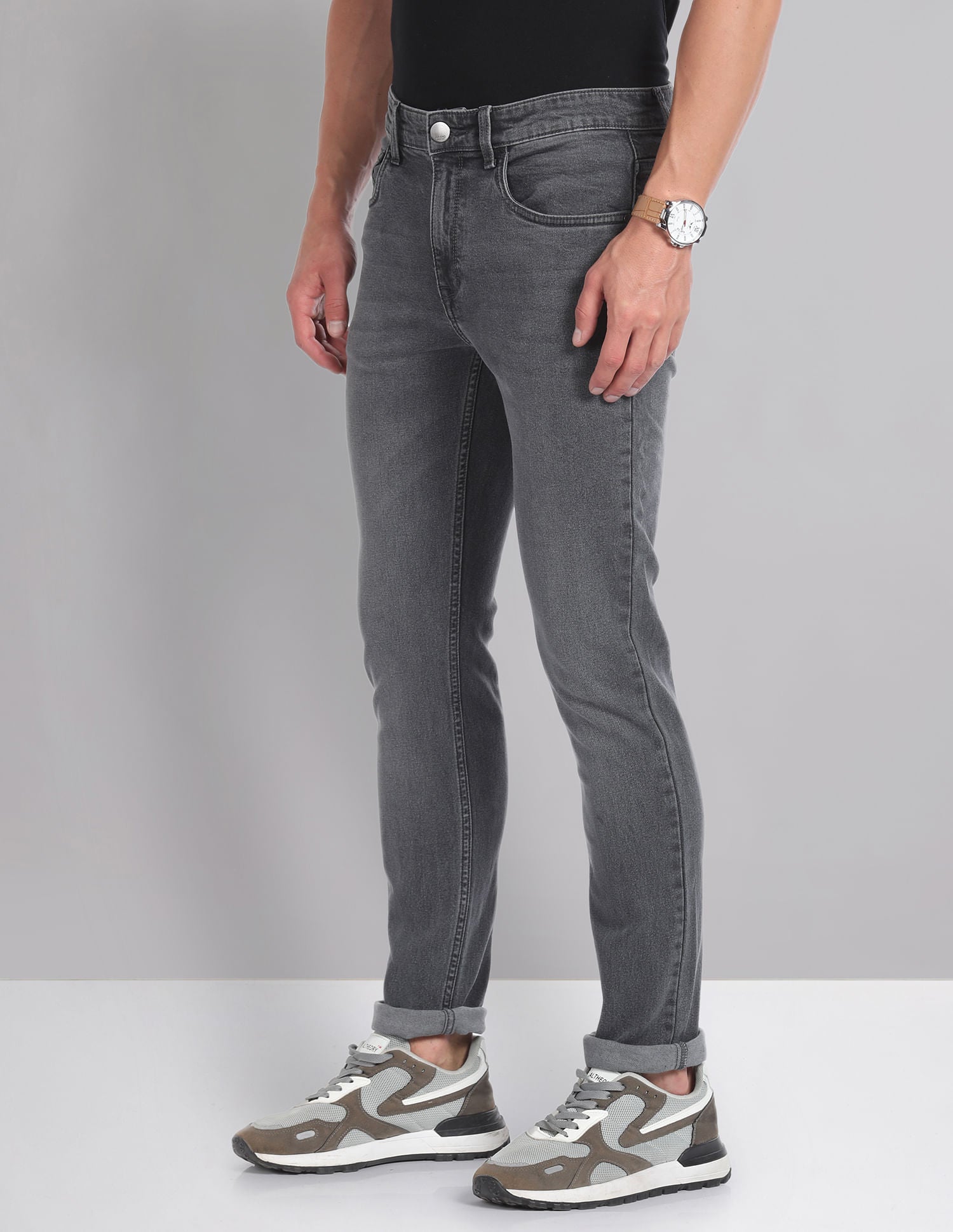 Refined Mid Rise Skinny Fit Jeans