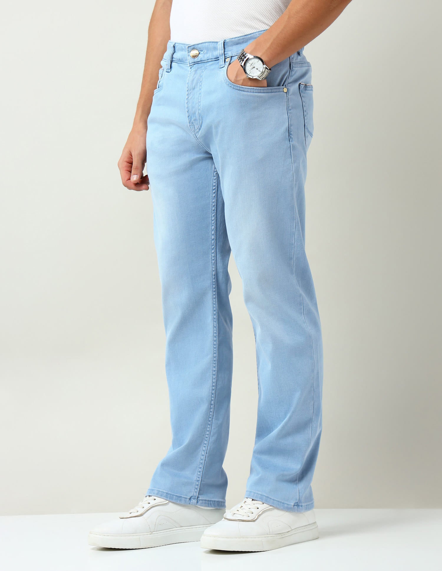Mid Rise Comfort Slim Fit Jeans