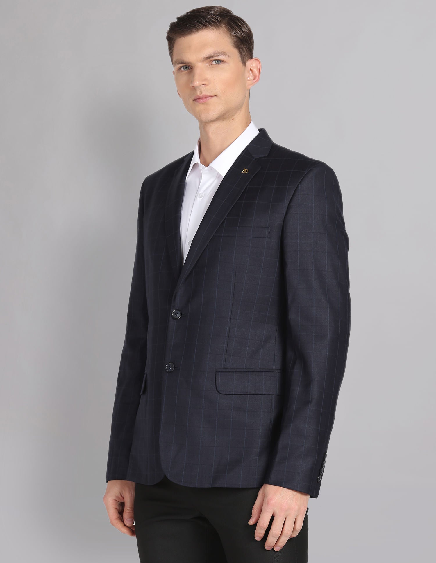 Tattersall Check Twill Blazer