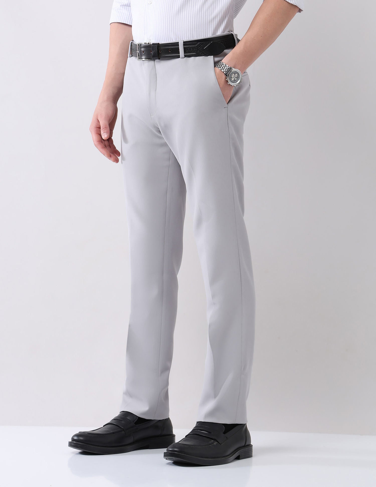 Office Hour Modern Slim Fit Formal Trousers