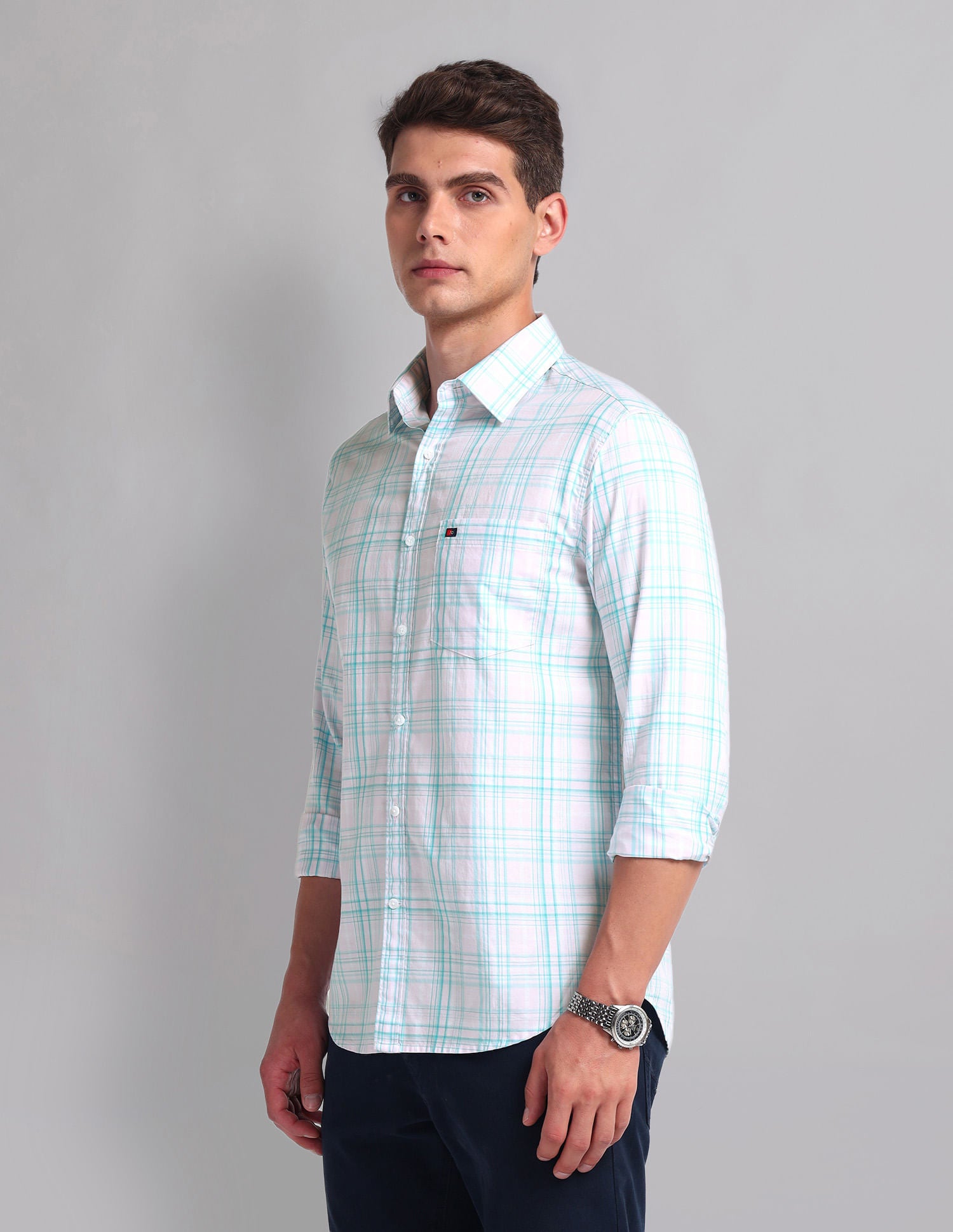Tartan Check Cotton Shirt