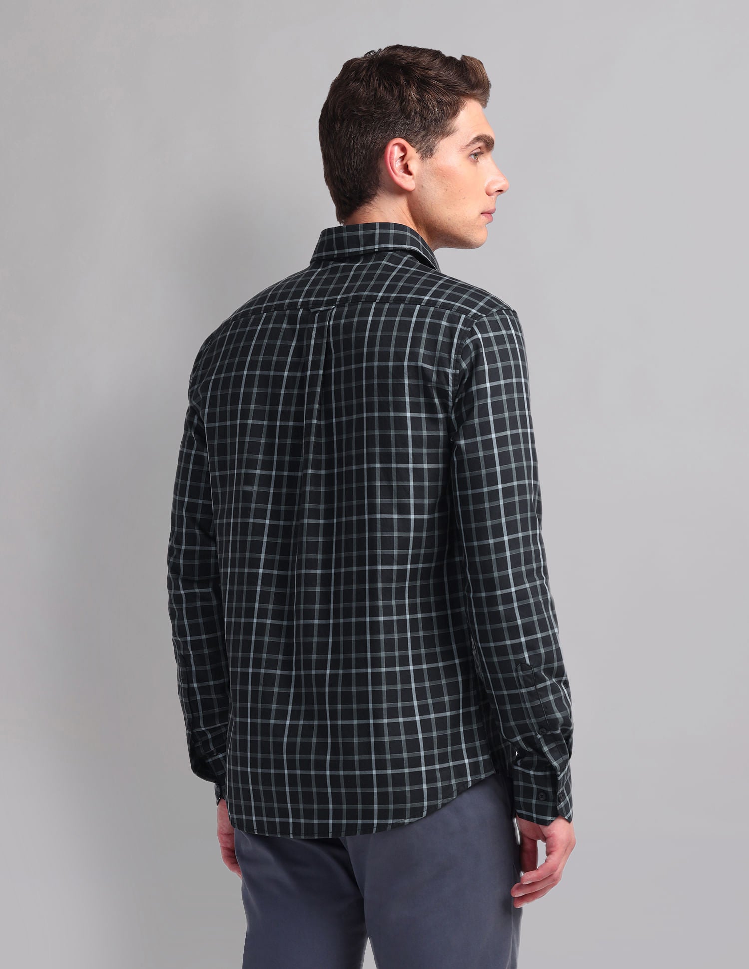 Everyday Staple Graph Check Cotton Shirt