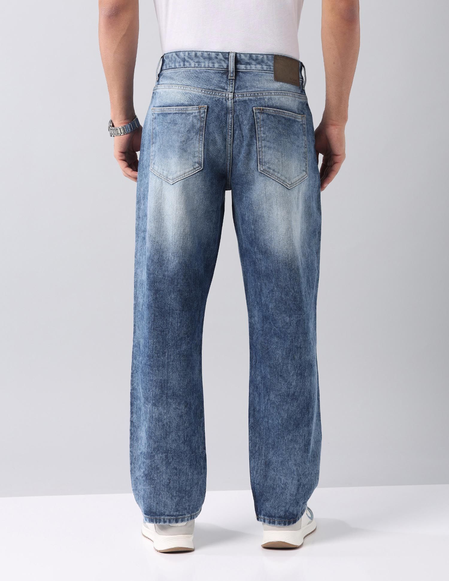 Bloom Baggy Fit Mid Rise Jeans
