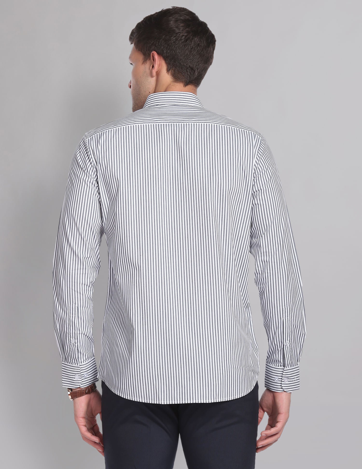 Vertical Stripe Formal Shirt