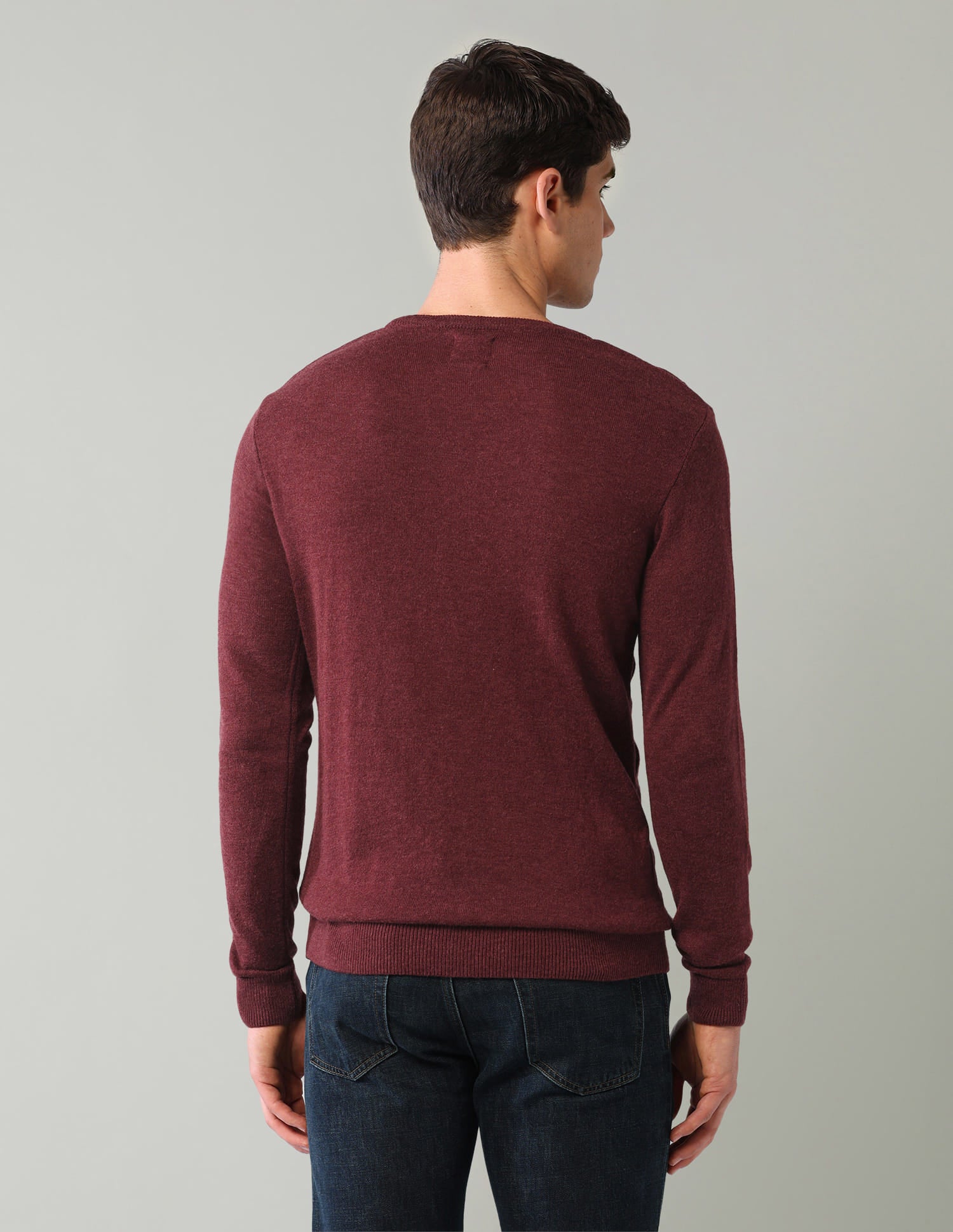 Geometric-Patterned-Regular-Fit-Sweater