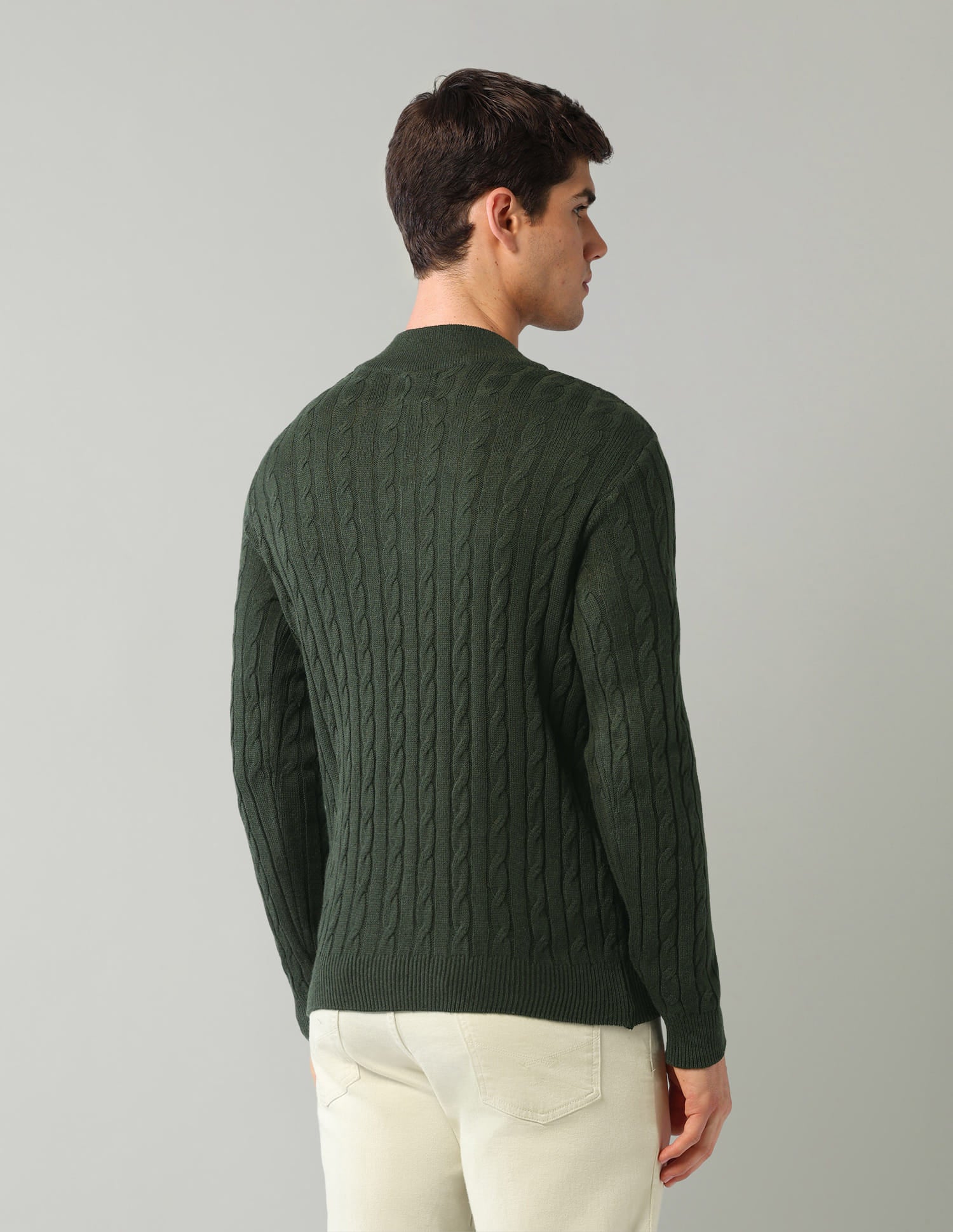 Textured Mens Sweater