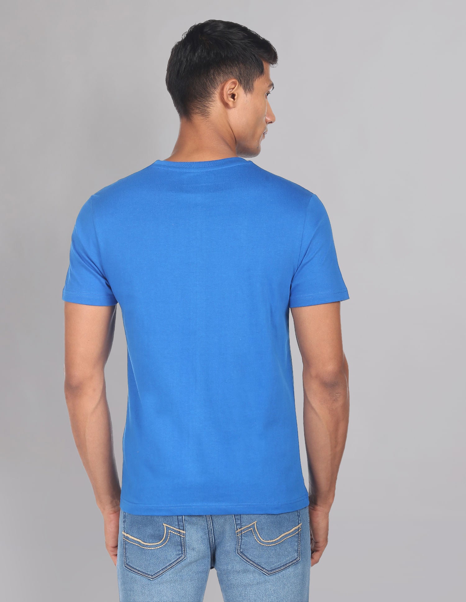 Art-Coded Graphic Print Cotton T-Shirt