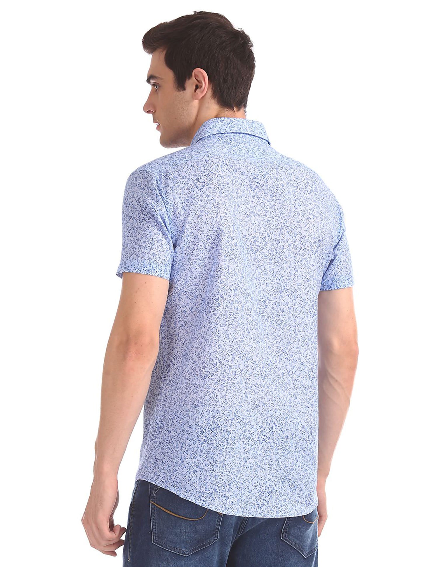 Slim Fit Printed Shirt