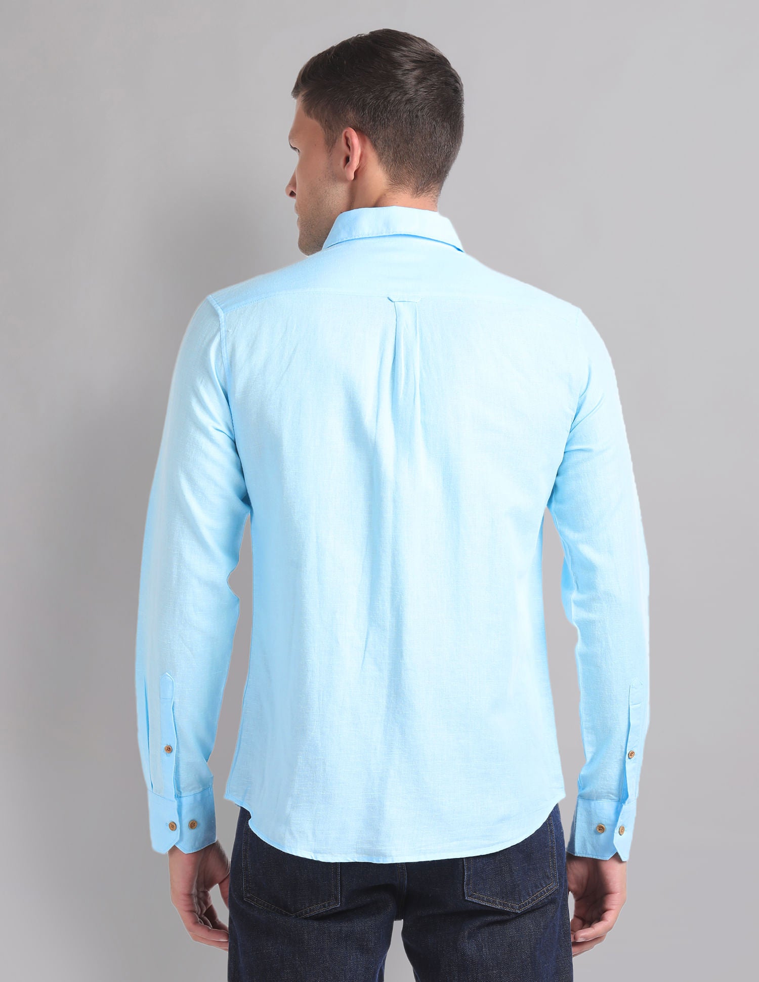 Timeless Essential Cotton Linen Slim Summer Shirt