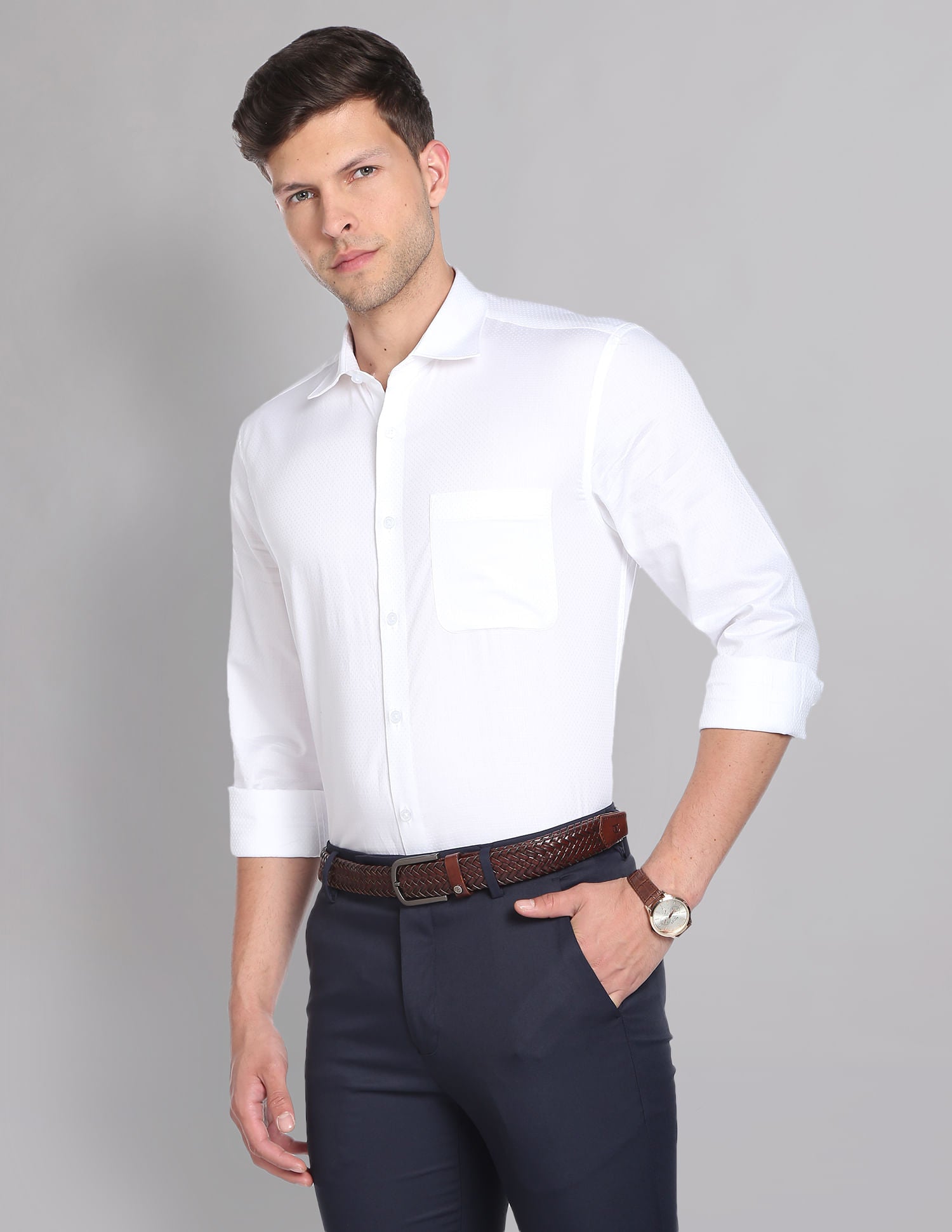 Vogue Staple Pure Cotton Fearless Formal Shirt