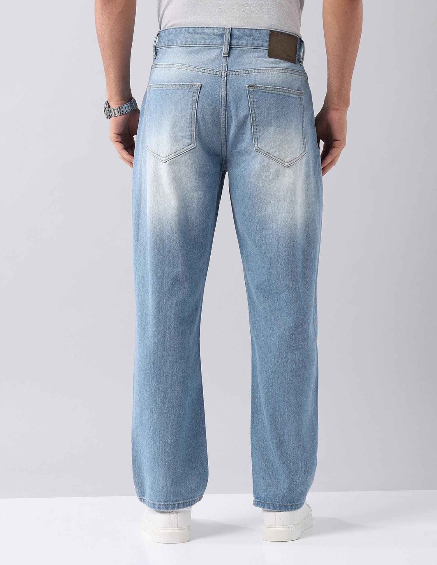Bloom Baggy Fit Mid Rise Jeans