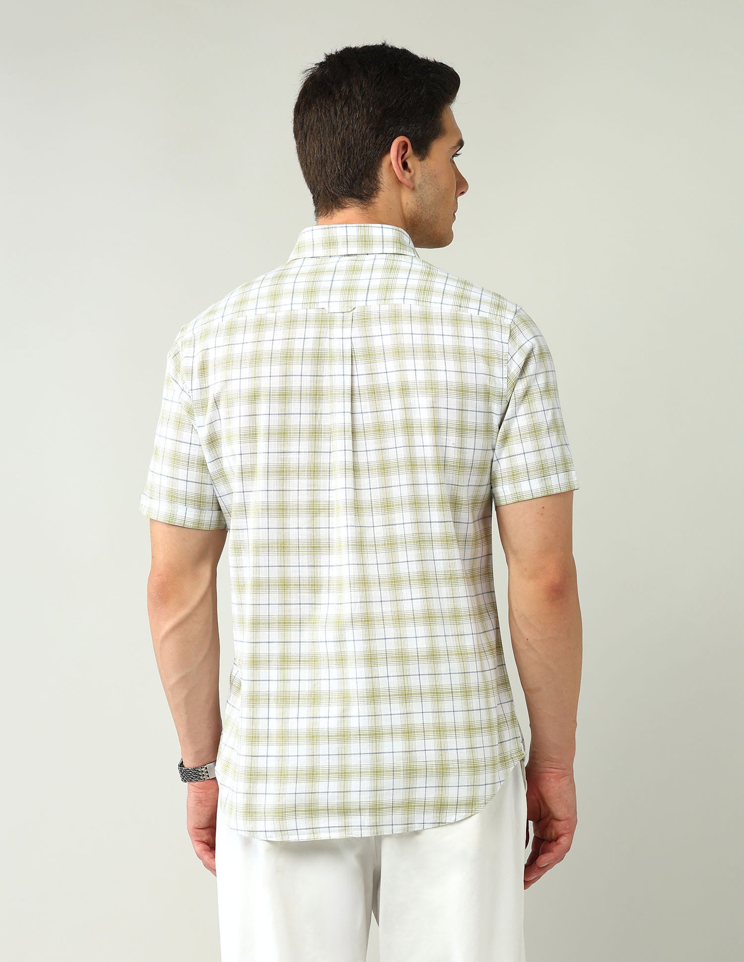 Modern Slim Fit Tartan Checked Shirt